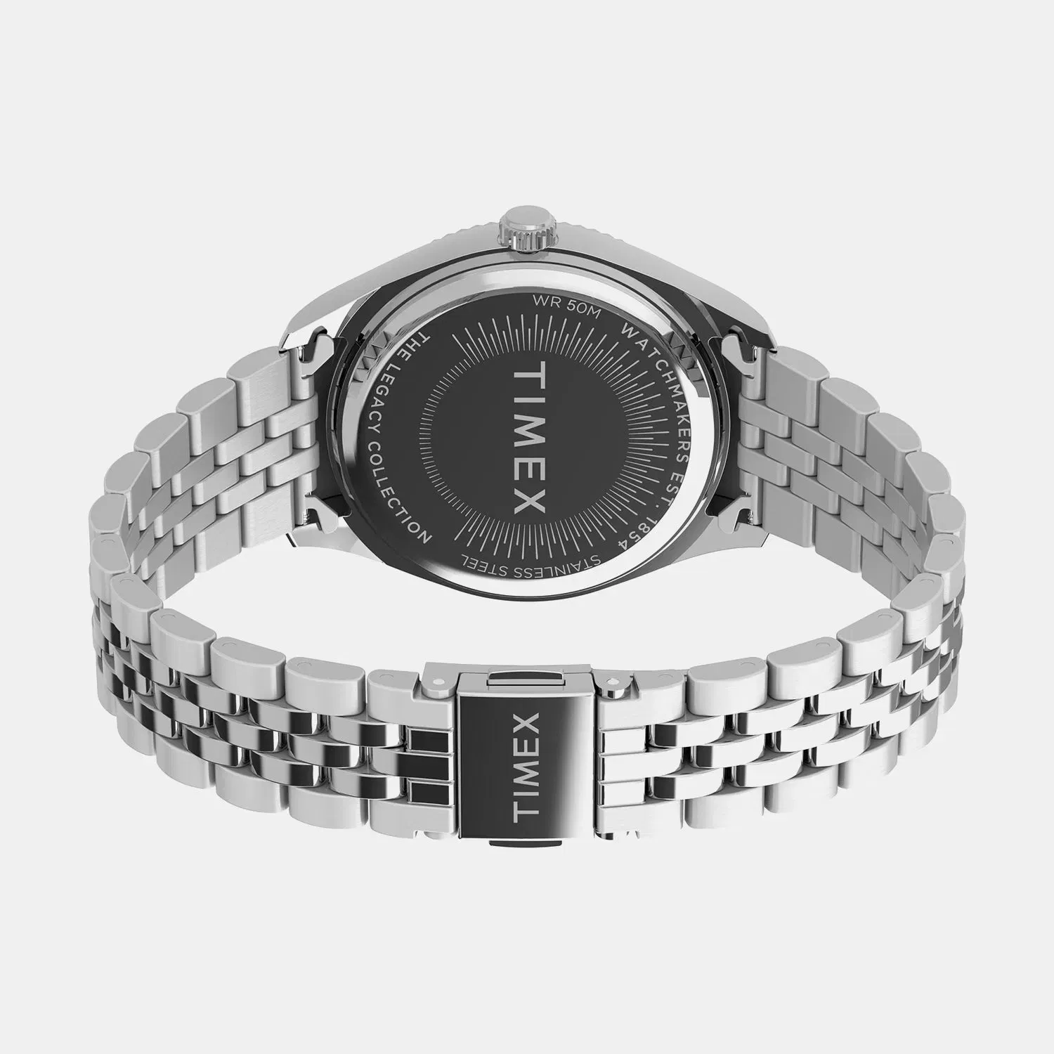 Timex Women Quartz Blue Dial Analog Stainless Steel Watch Tw2Y20100Uj