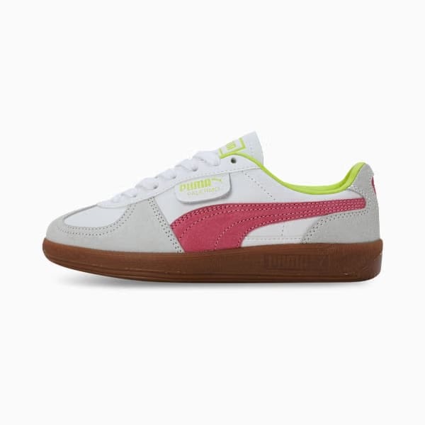 Puma Palermo Leather Sneakers Puma White-Fluro Pink Pes