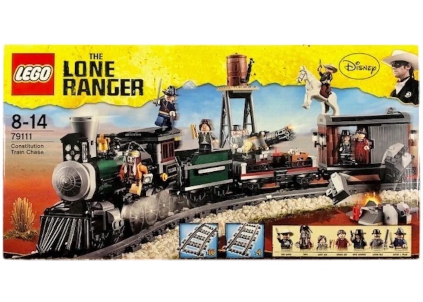 Lego The Lone Ranger Constitution Train Chase Set 79111