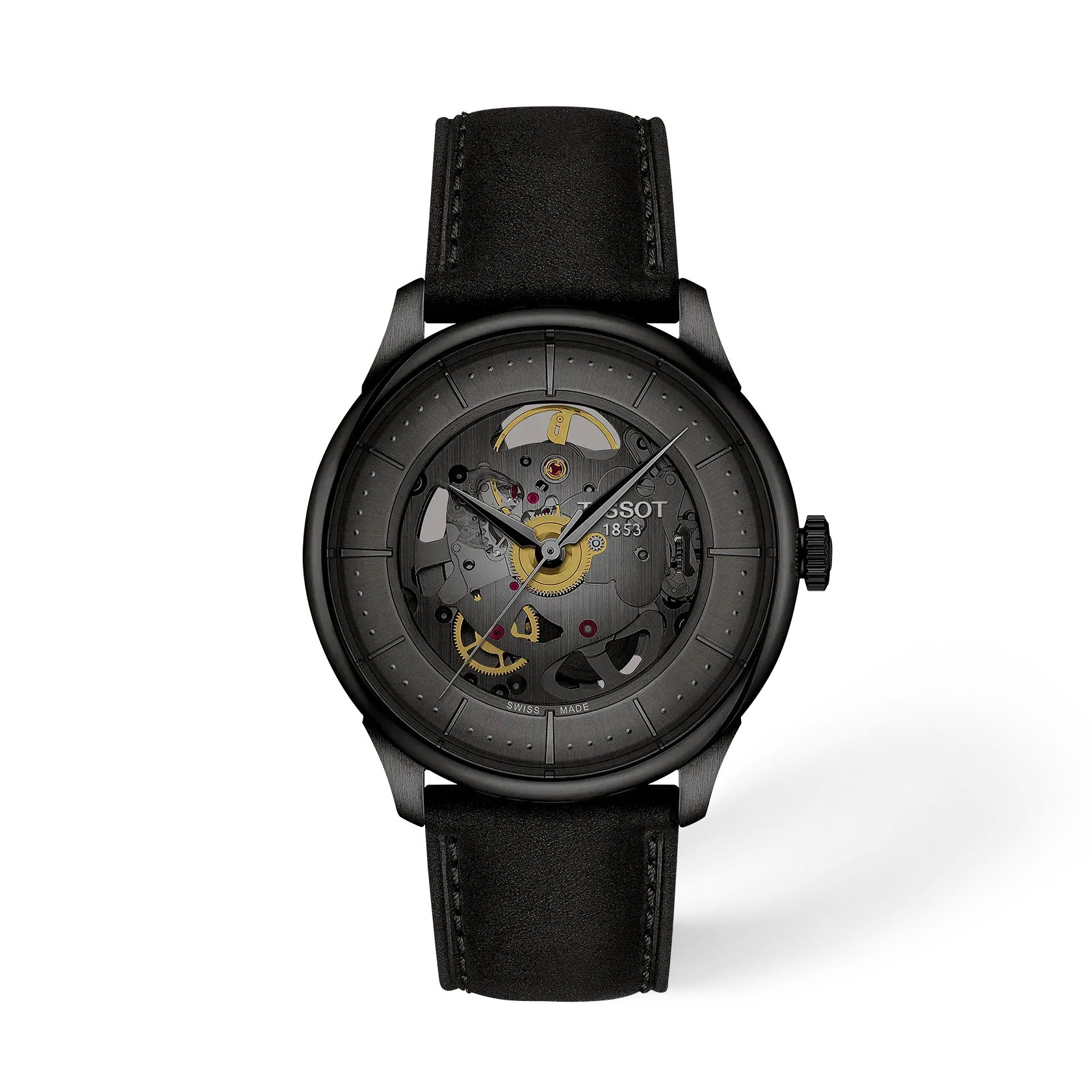 Tissot Chemin Des Tourelles Skeleton 39Mm T1398363644100