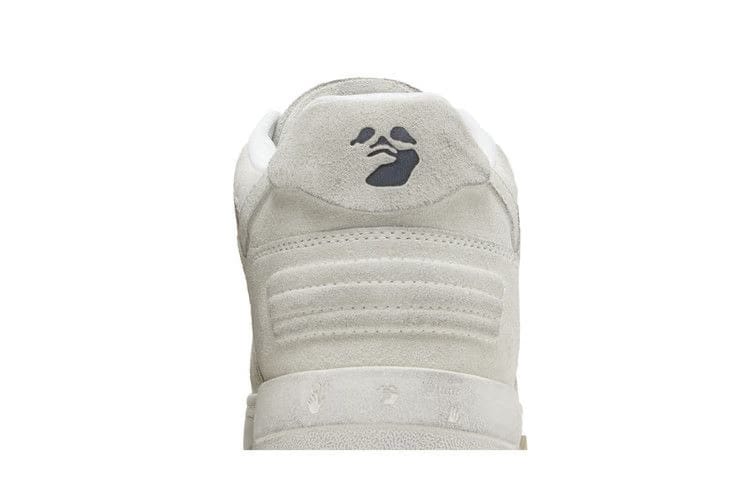 OFF-WHITE Out of Office OOO Low Tops Vanilla White Suede