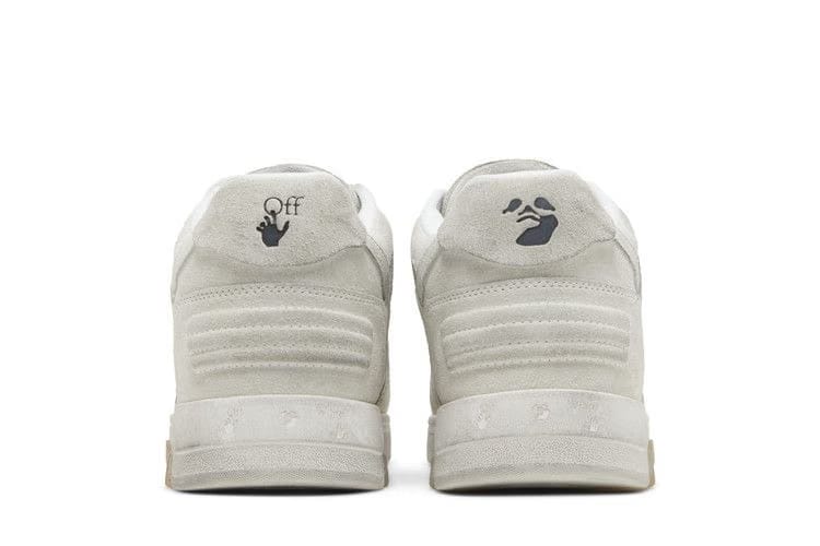 OFF-WHITE Out of Office OOO Low Tops Vanilla White Suede