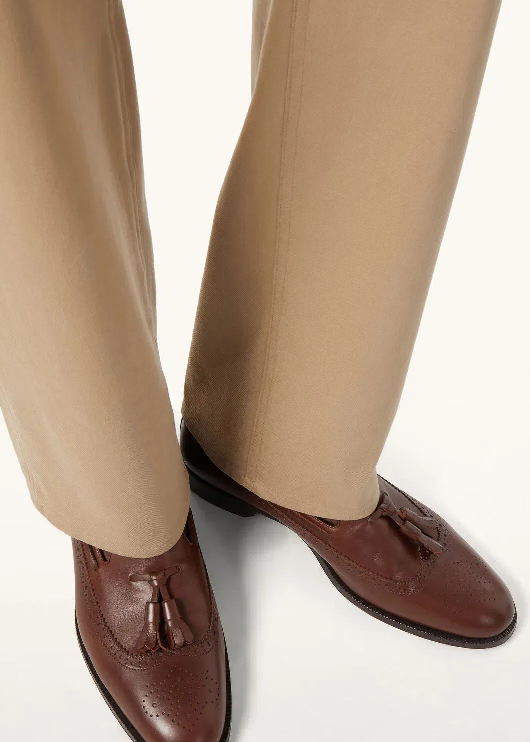 LoroPiana Serge Walk Loafer Cuoio Inglese