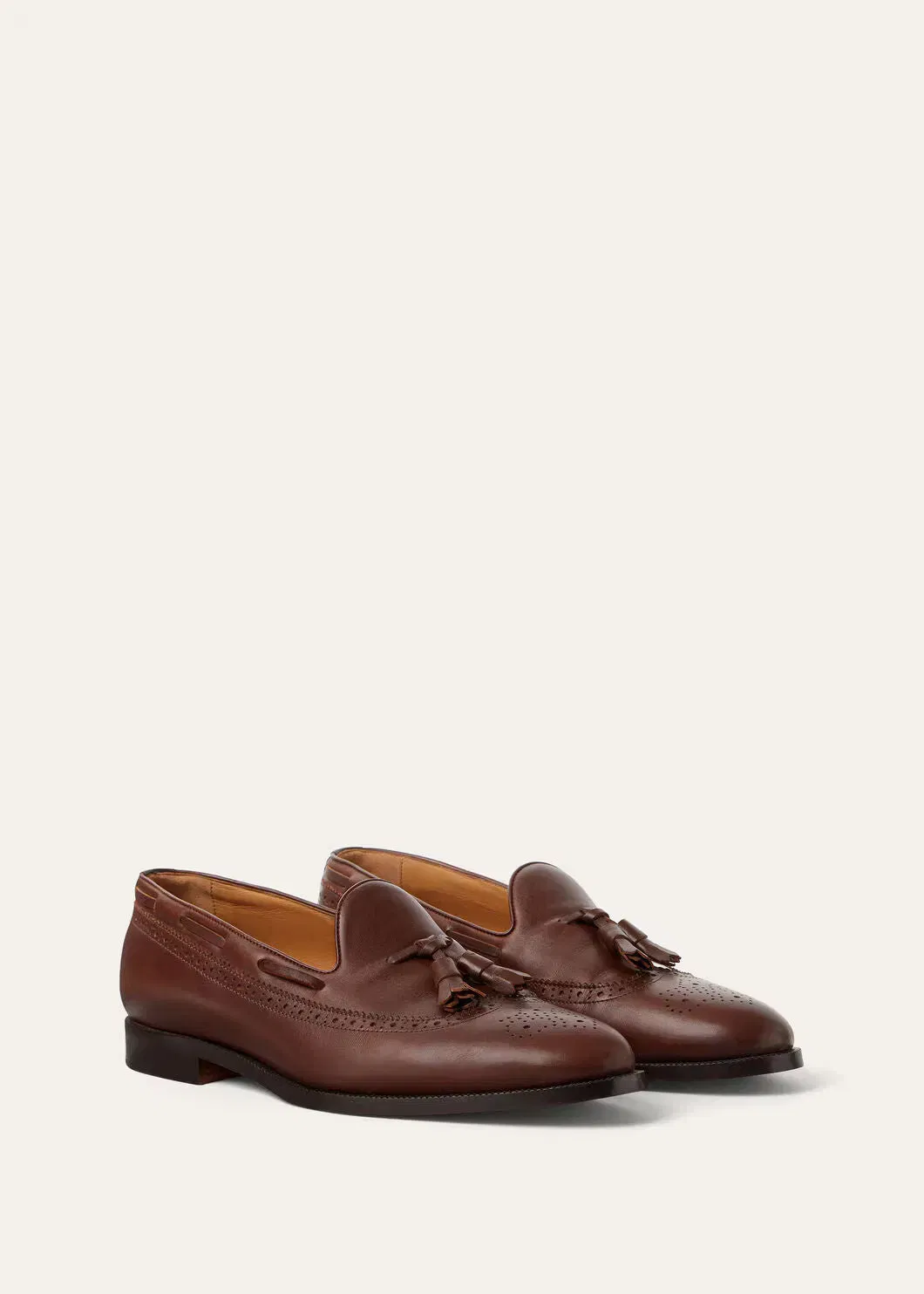 LoroPiana Serge Walk Loafer Cuoio Inglese