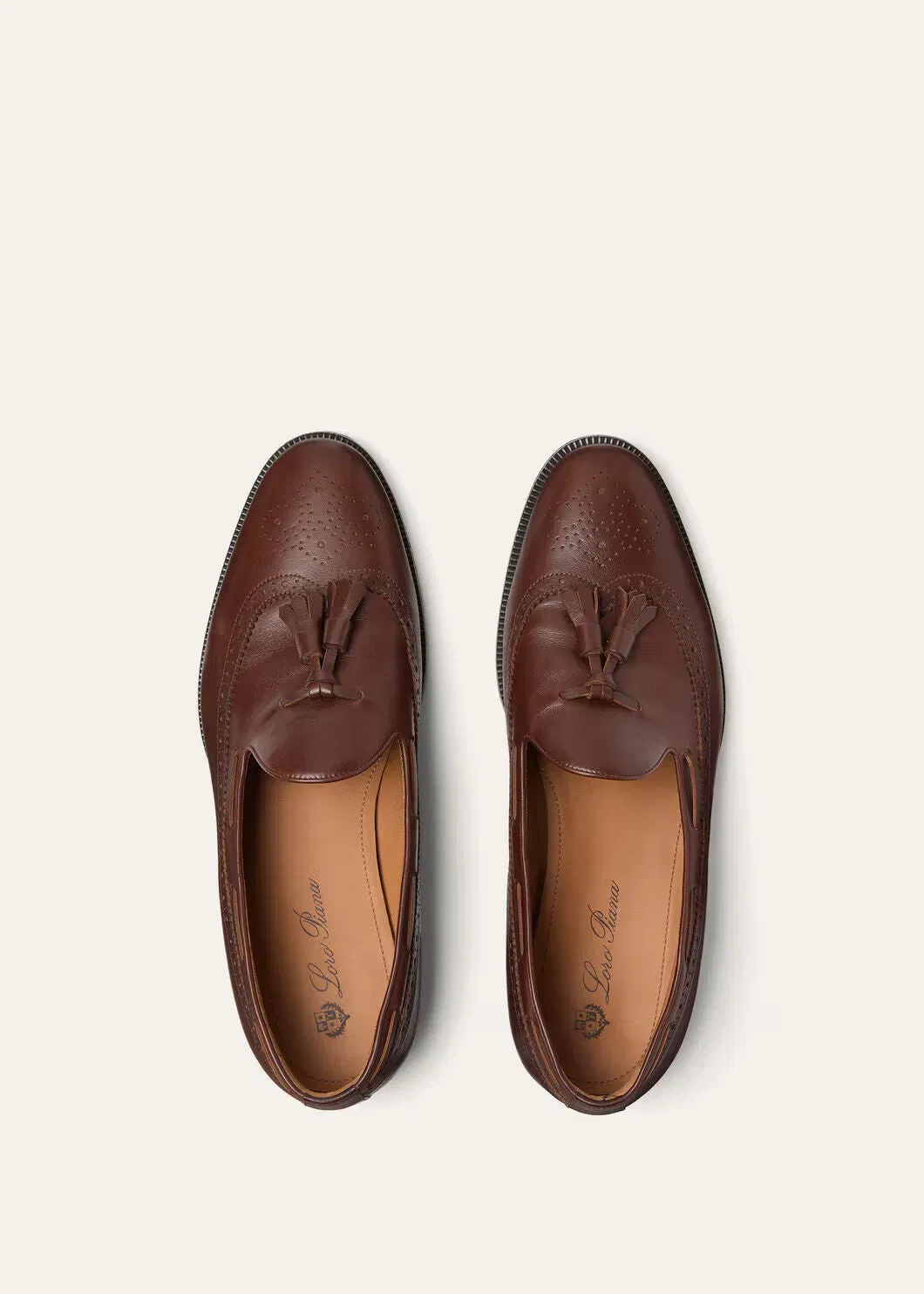 LoroPiana Serge Walk Loafer Cuoio Inglese