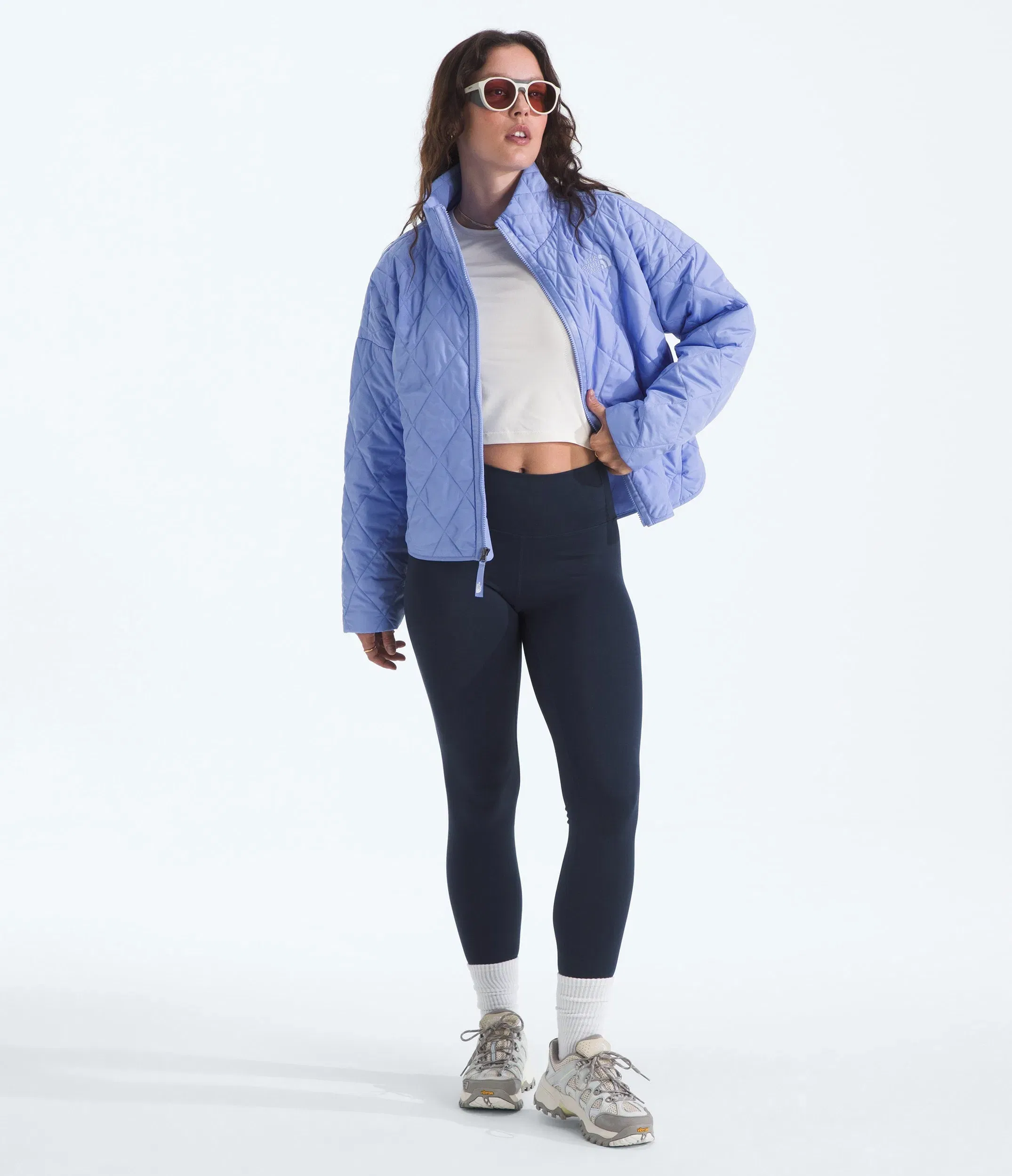 The North Face Women’s Diamond Peak Insulated Jacket Periwinkle Glow
