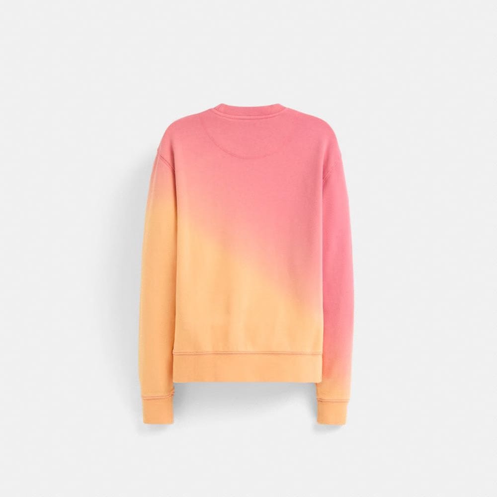 Restored Ombre Horse And Carriage Crewneck