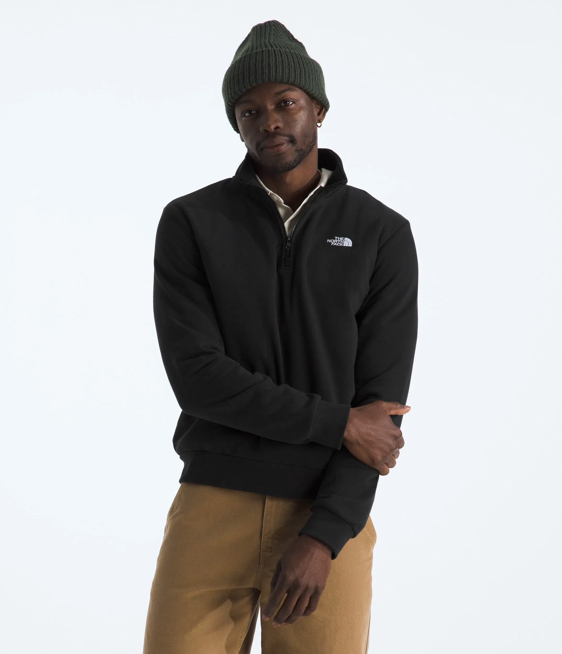 The North Face Men’s Evolution Simple Dome Regular ¼-Zip TNF Black