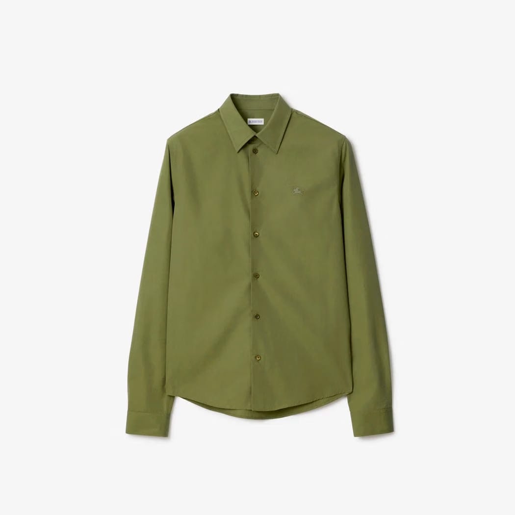 Regular Fit Cotton Poplin Shirt