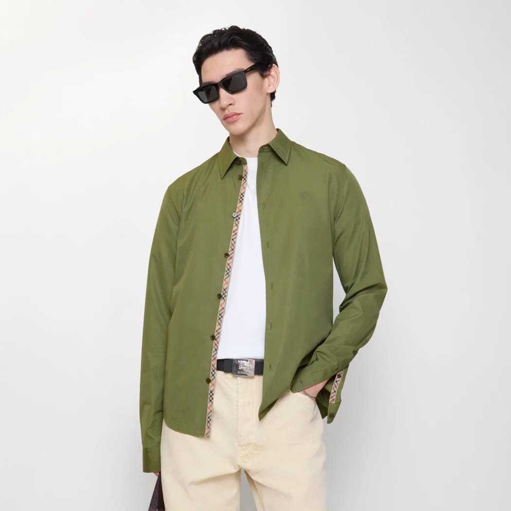 Regular Fit Cotton Poplin Shirt