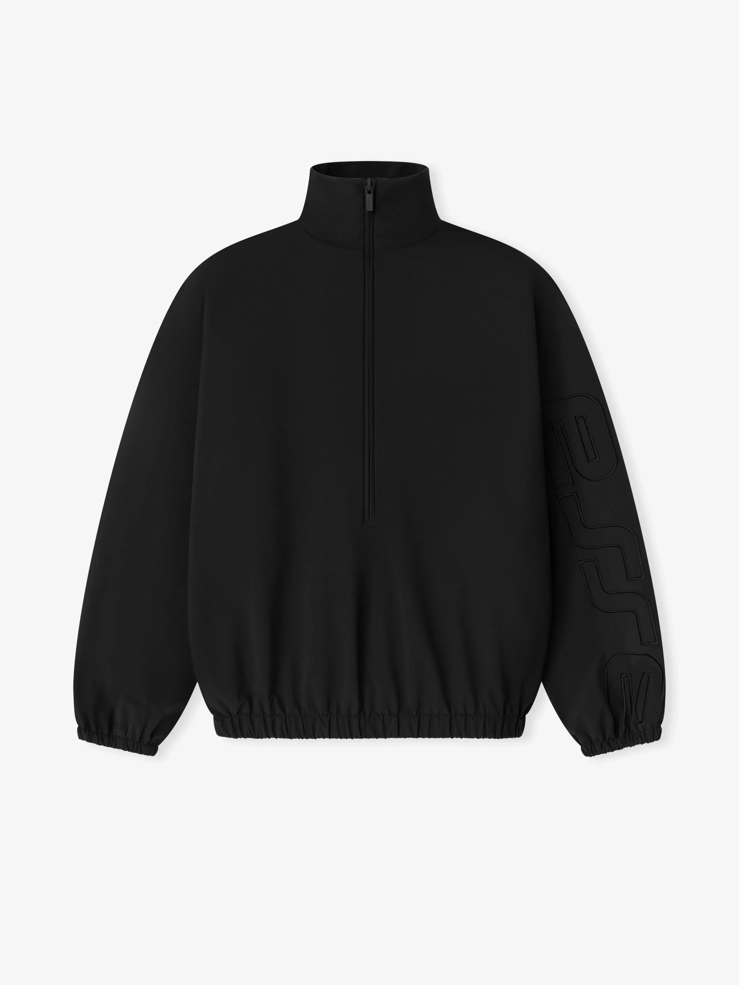 Essentials Active Trace Half Zip Track Jacket Vintage Black
