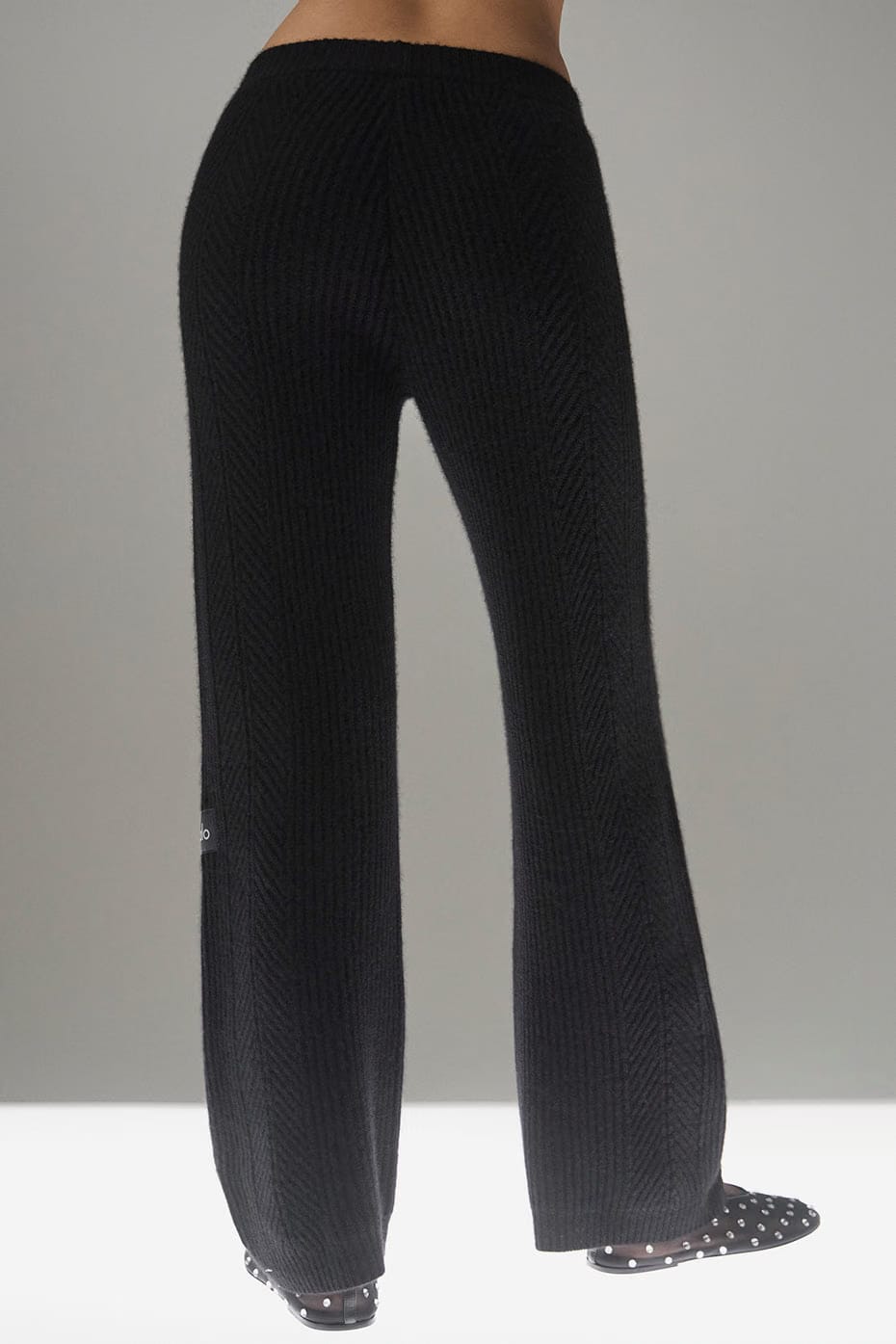 Winter Magic Cashmere Wide Leg Pant