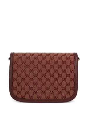 Gucci Monogram-canvas Shoulder Bag