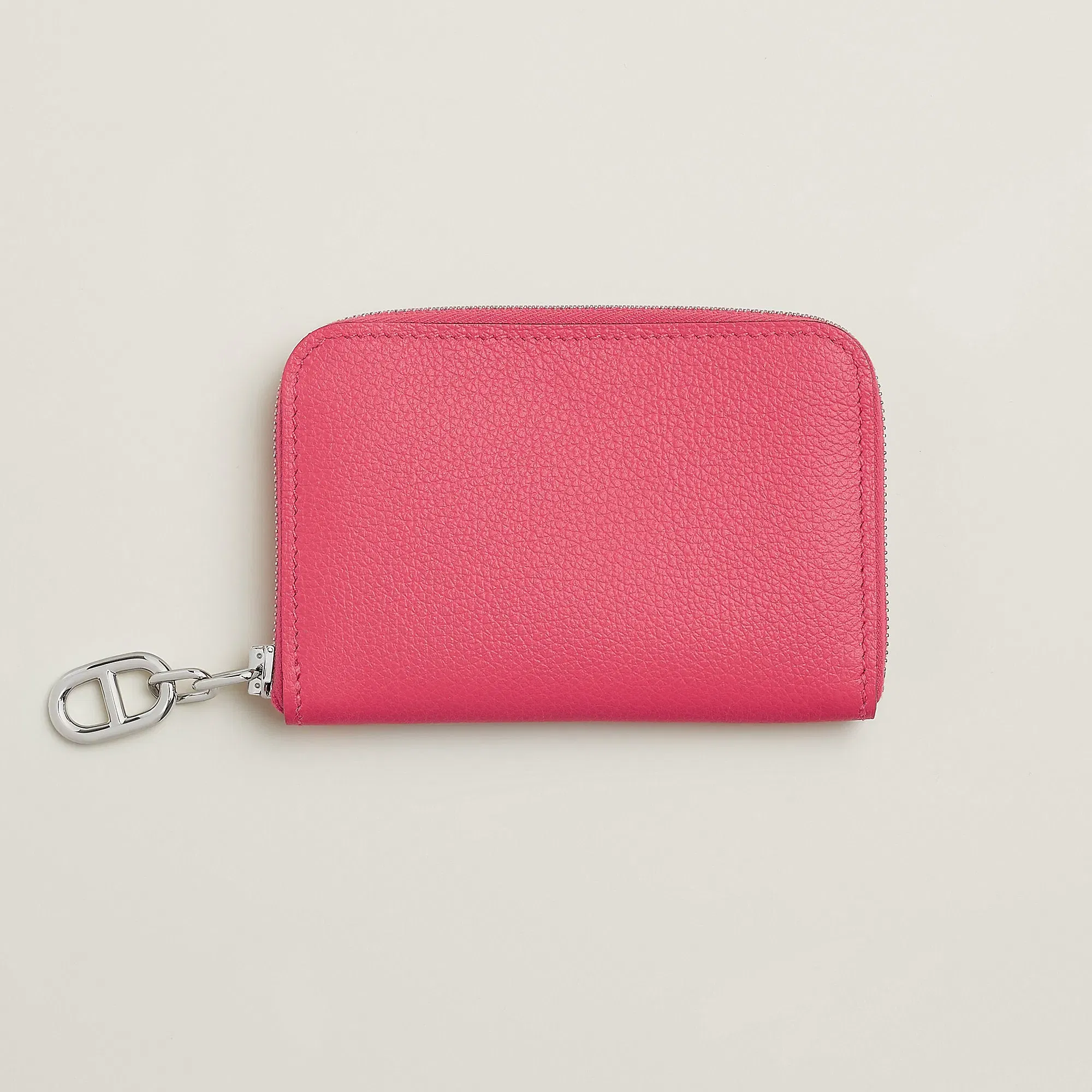 Hermes Zipengo Chaine D'Ancre Compact Card Holder Poussire