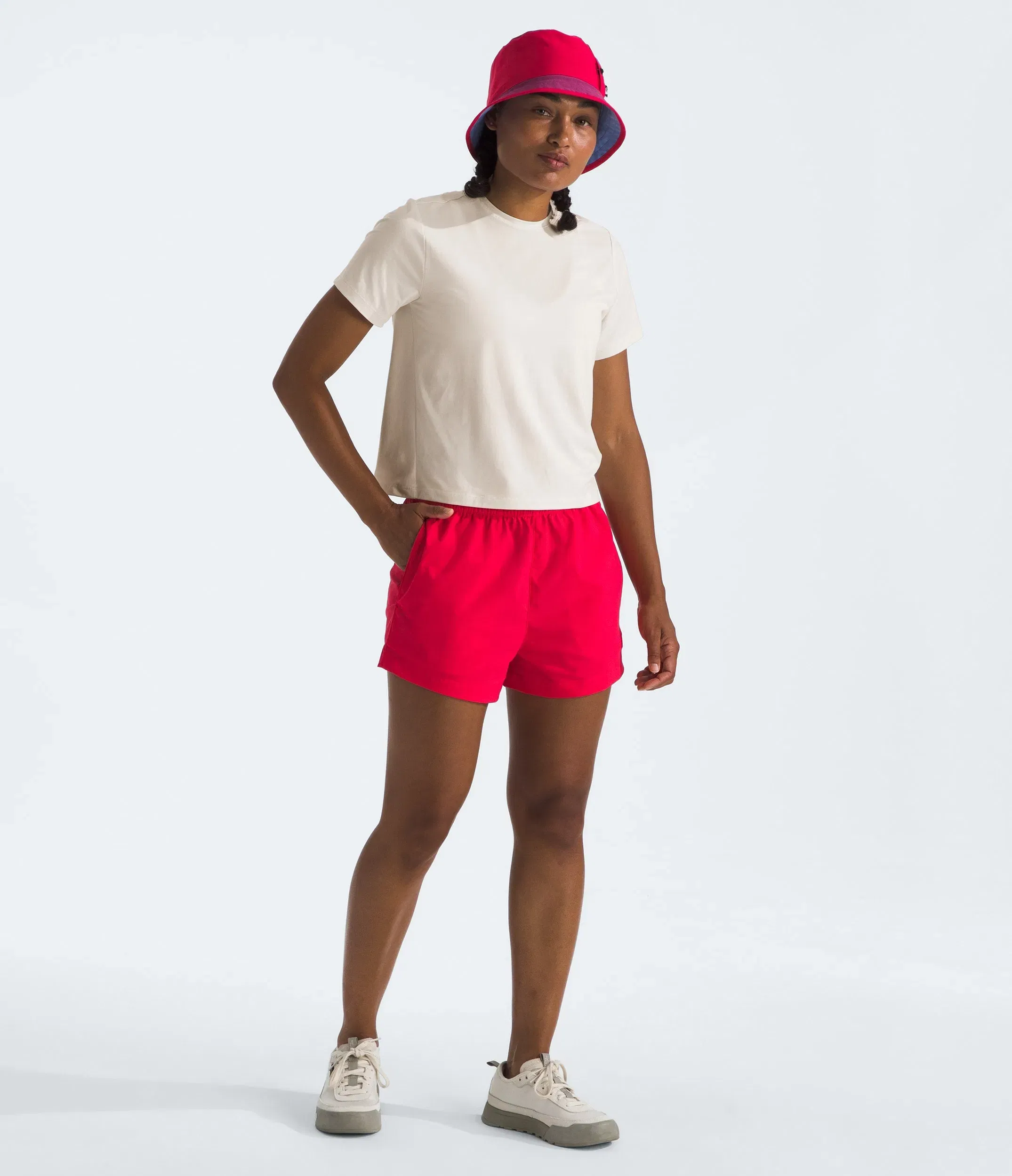 The North Face Women’s Dune Sky Short-Sleeve White Dune