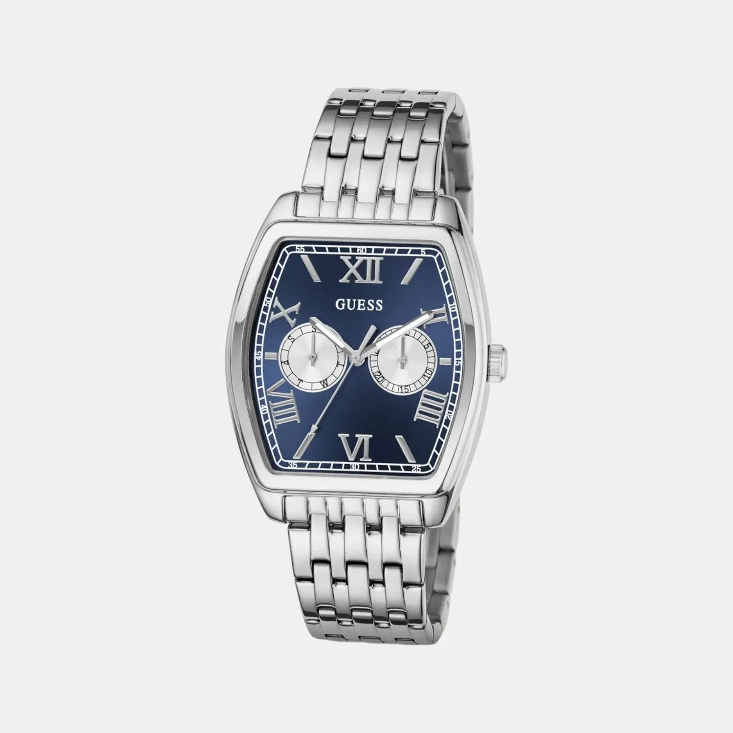 Guess Gd Gabriel Men Quartz Blue Dial Analog Stainless Steel Gw0975G1