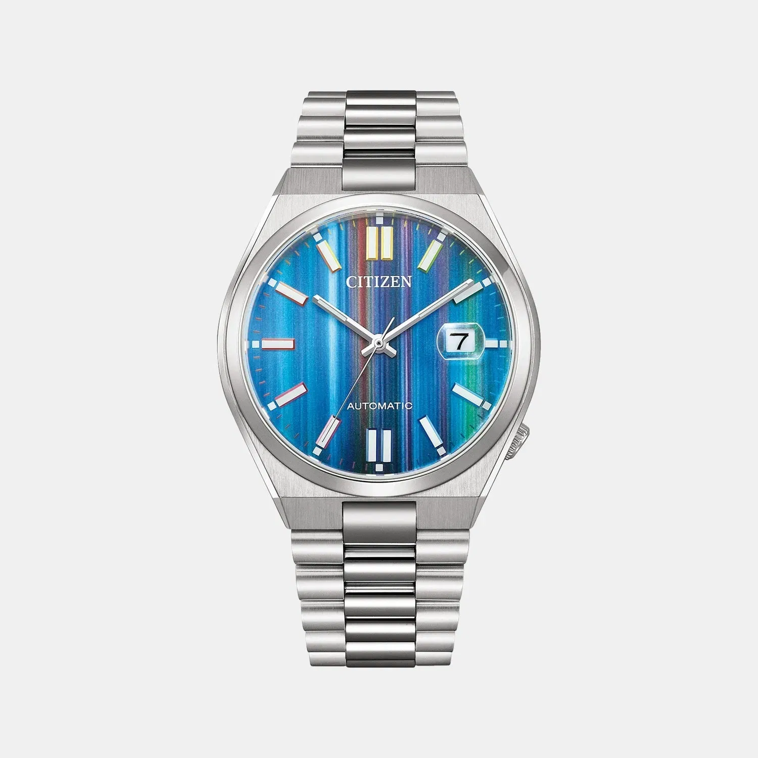 Citizen Tsuyosa Men Automatic Rainbow Dial Analog Stainless Steel Nj0151-53W