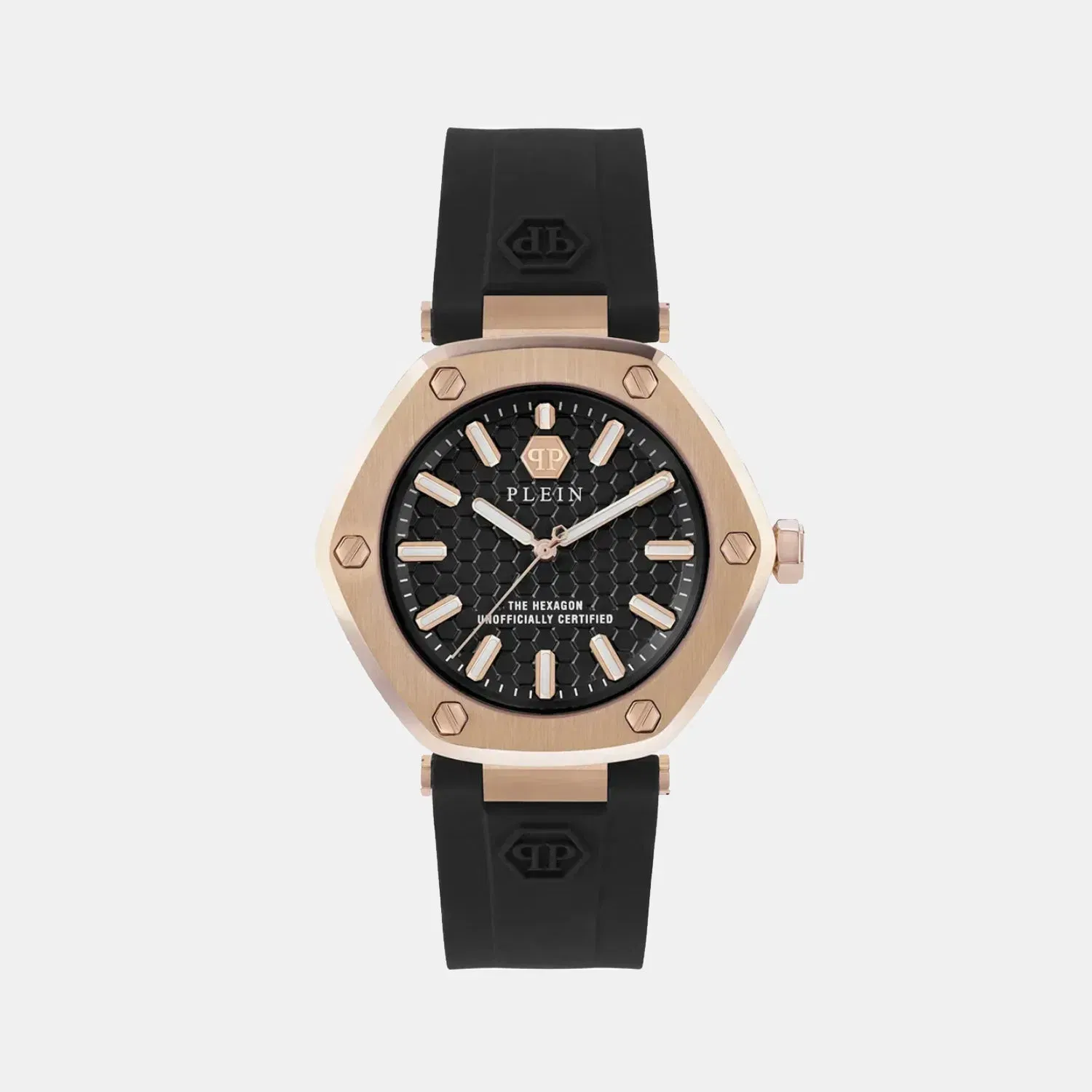 Philipp Plein Women Quartz Black Dial Chronograph Silicone Watch Pw1Ba0323