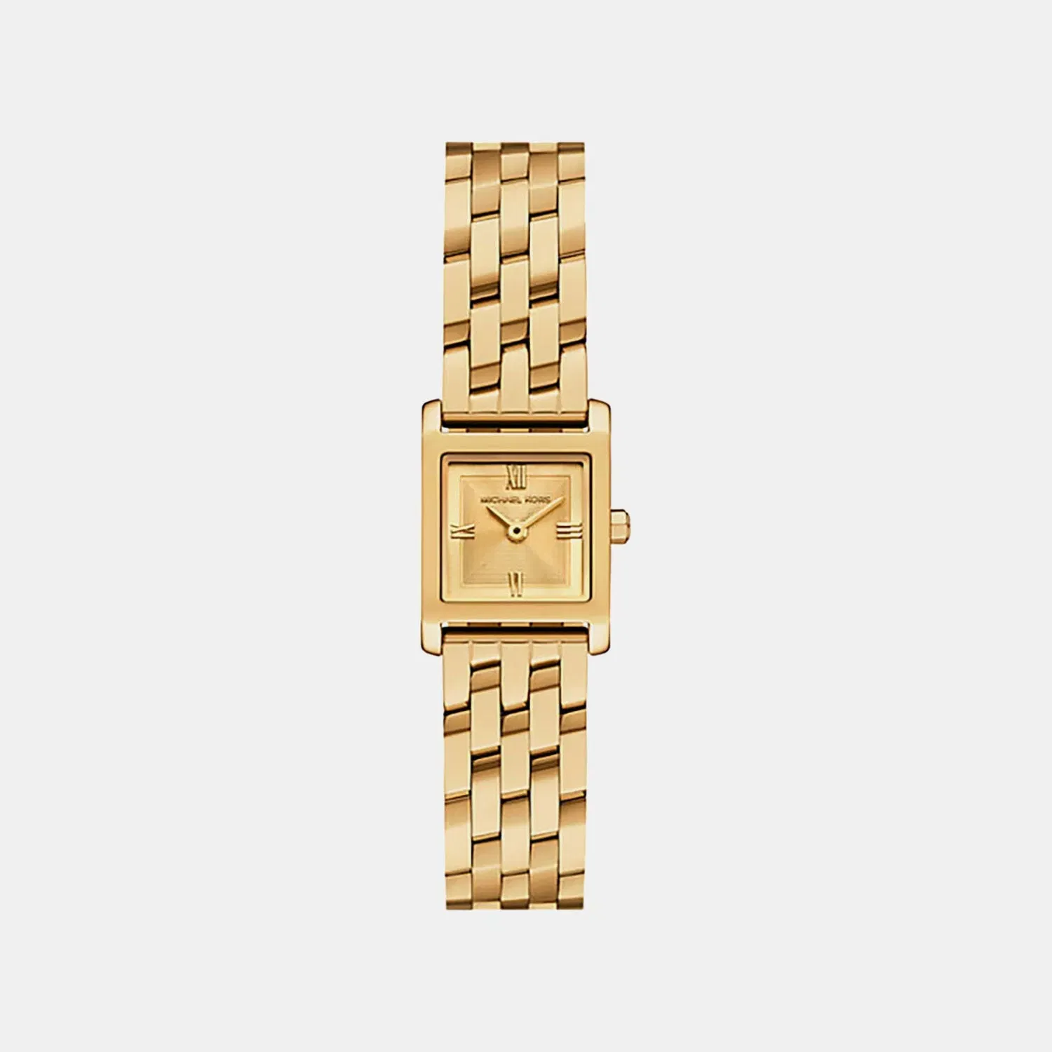 Michael Kors Georgie Women Quartz Gold Dial Analog Stainless Steel Watch Mk4931