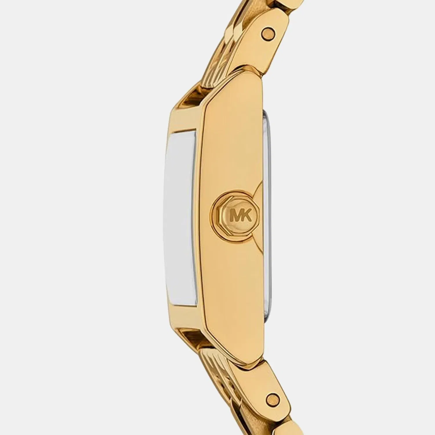 Michael Kors Georgie Women Quartz Gold Dial Analog Stainless Steel Watch Mk4931