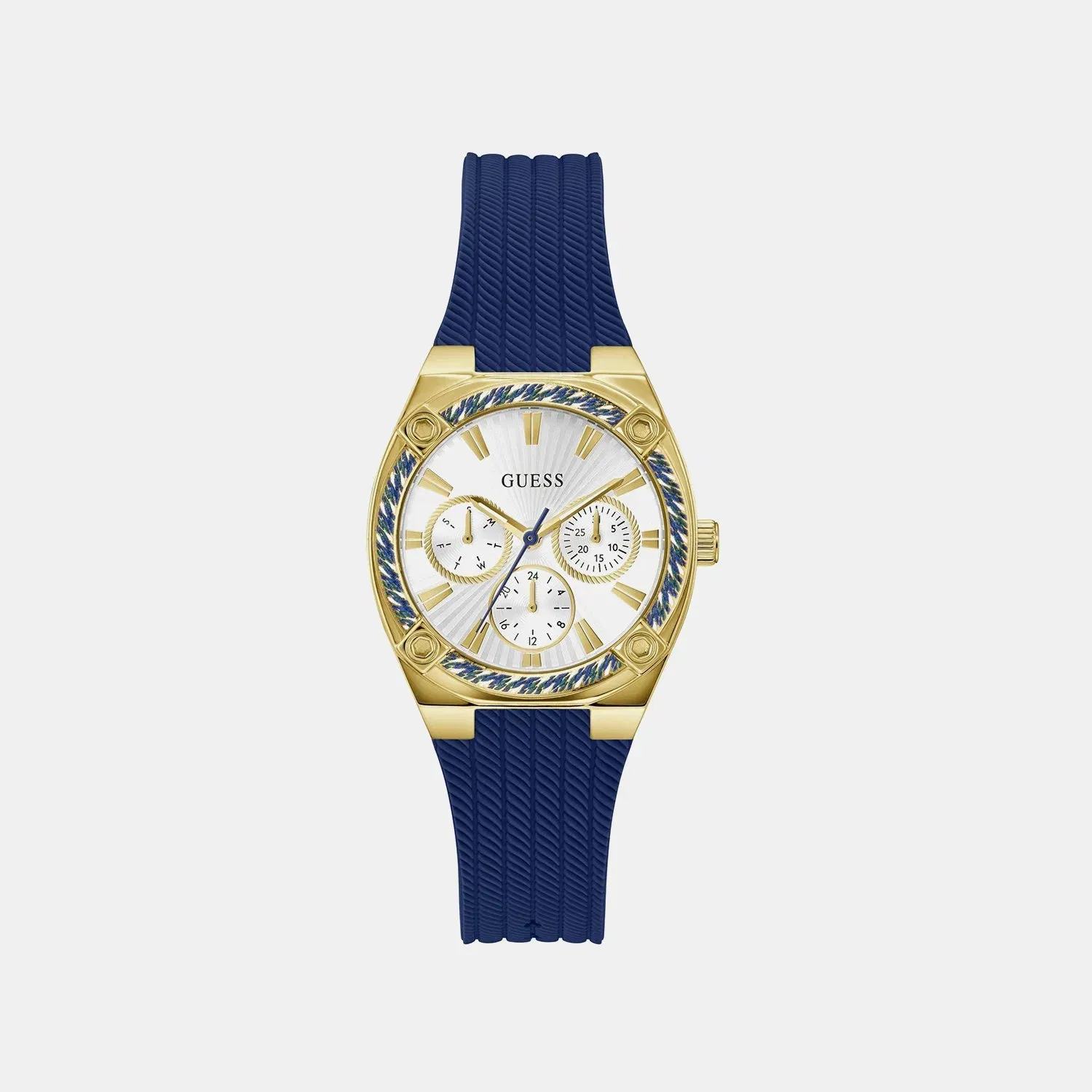 Guess GS Saylor Women Quartz White Dial Analog Stainless Steel Gw1036L2