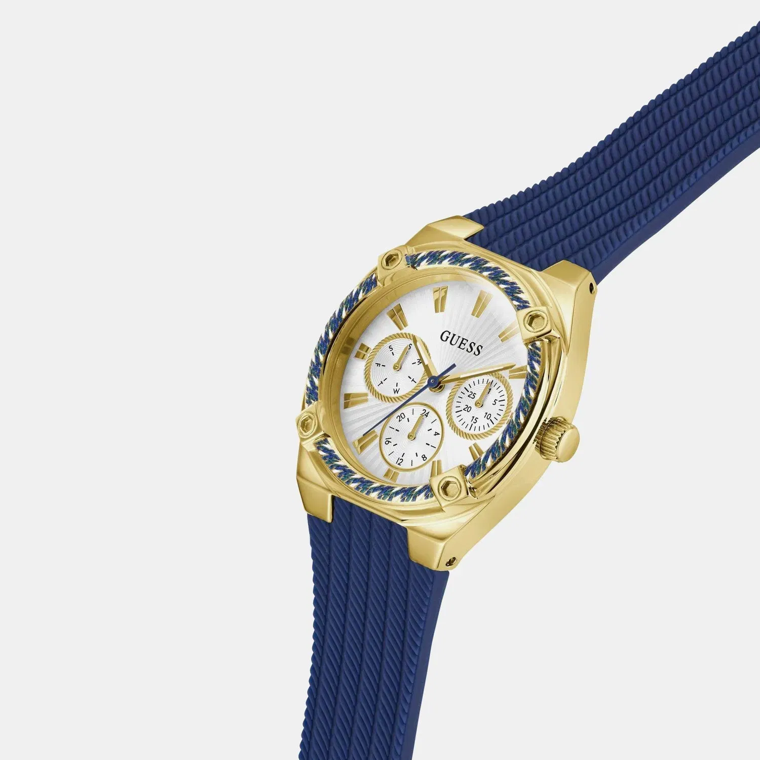 Guess GS Saylor Women Quartz White Dial Analog Stainless Steel Gw1036L2