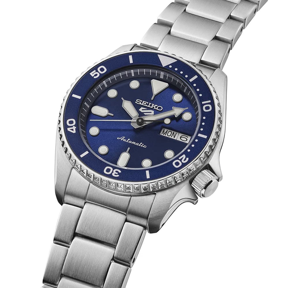 Seiko 5 Sports Skx New Colour Collection Street Denim - Blue - SRPL77K1