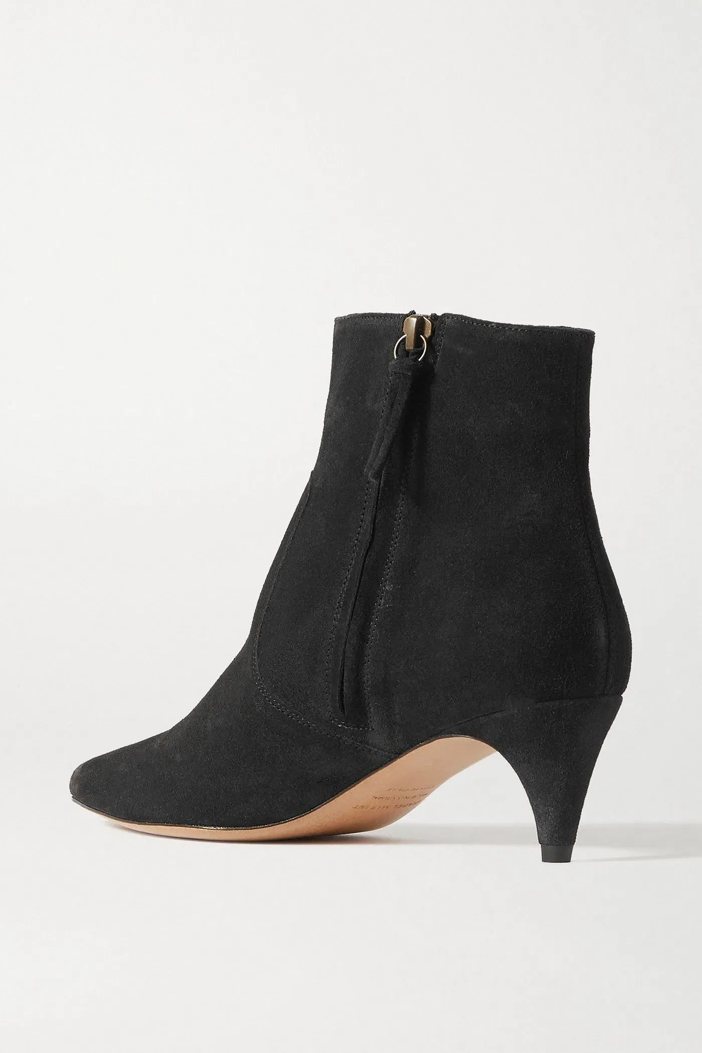 Isabel Marant Derst Suede Ankle Boots Black Women's