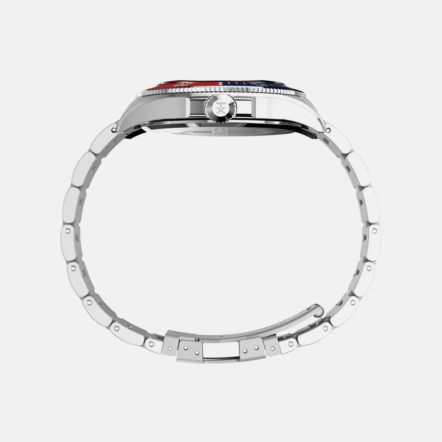 Timex Men Quartz Black Dial Multi-Function Stainless Steel Watch Tw2Y33300Uj