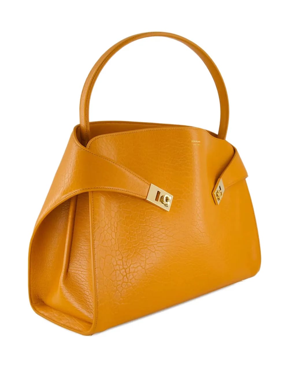 medium Hug maxi-grain leather shoulder bag