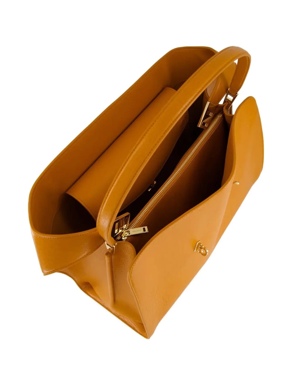 medium Hug maxi-grain leather shoulder bag