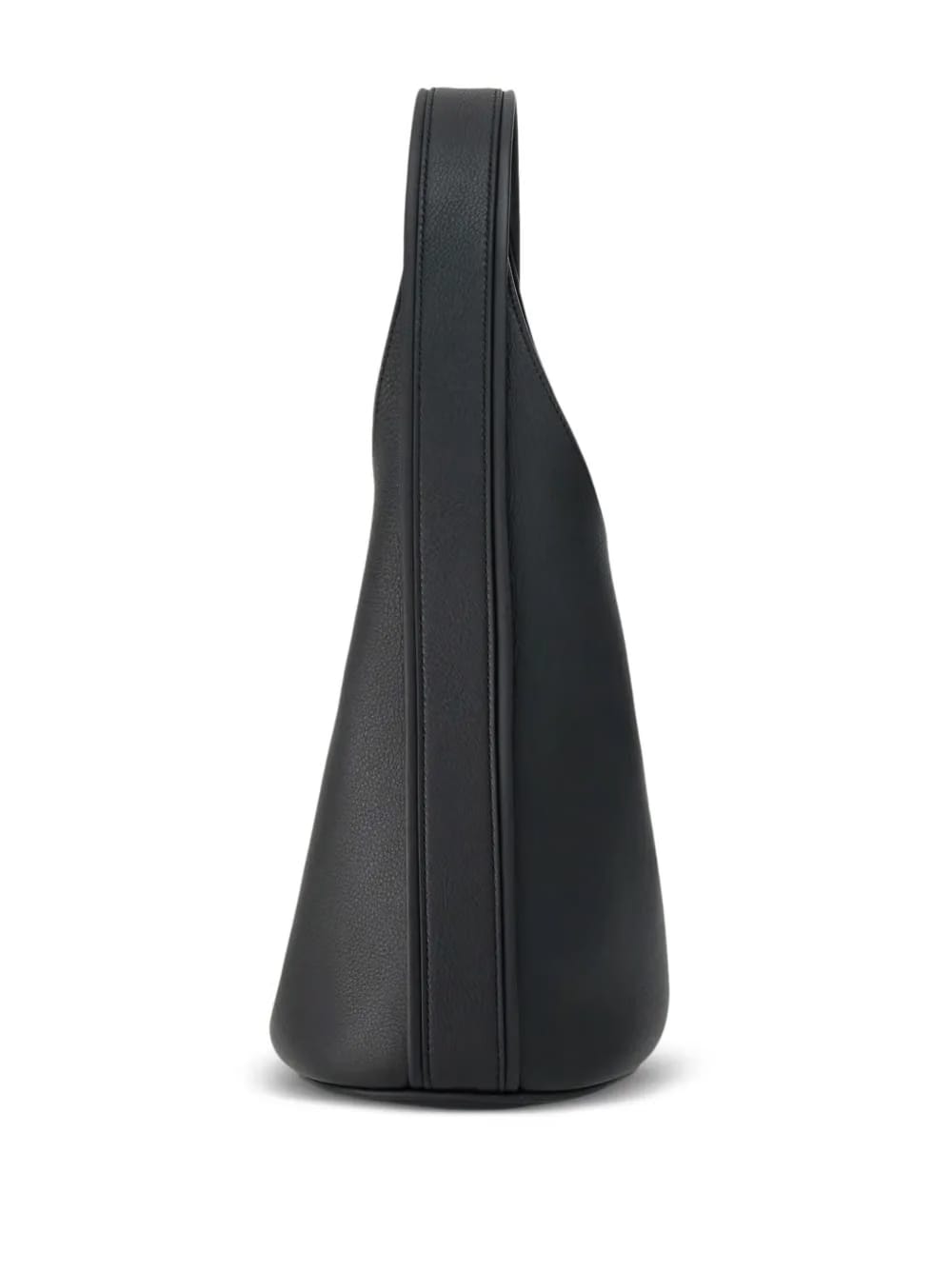 medium Gancini-buckle leather hobo bag