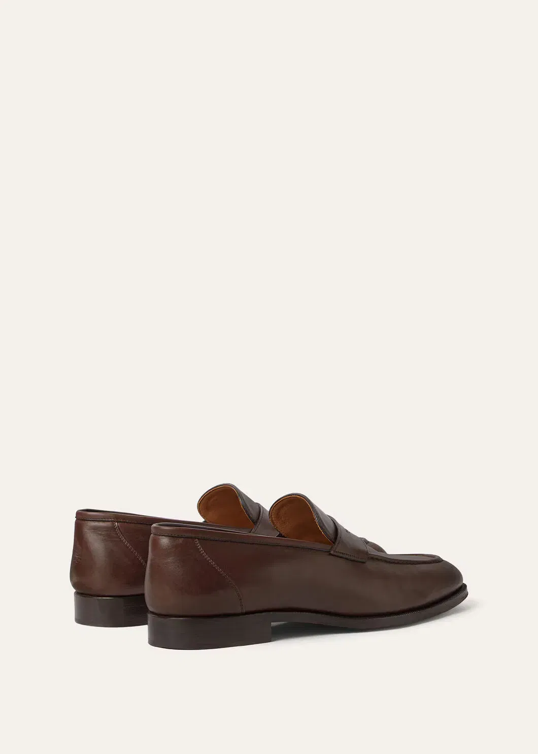 LoroPiana Sergio Loafer French Coffee