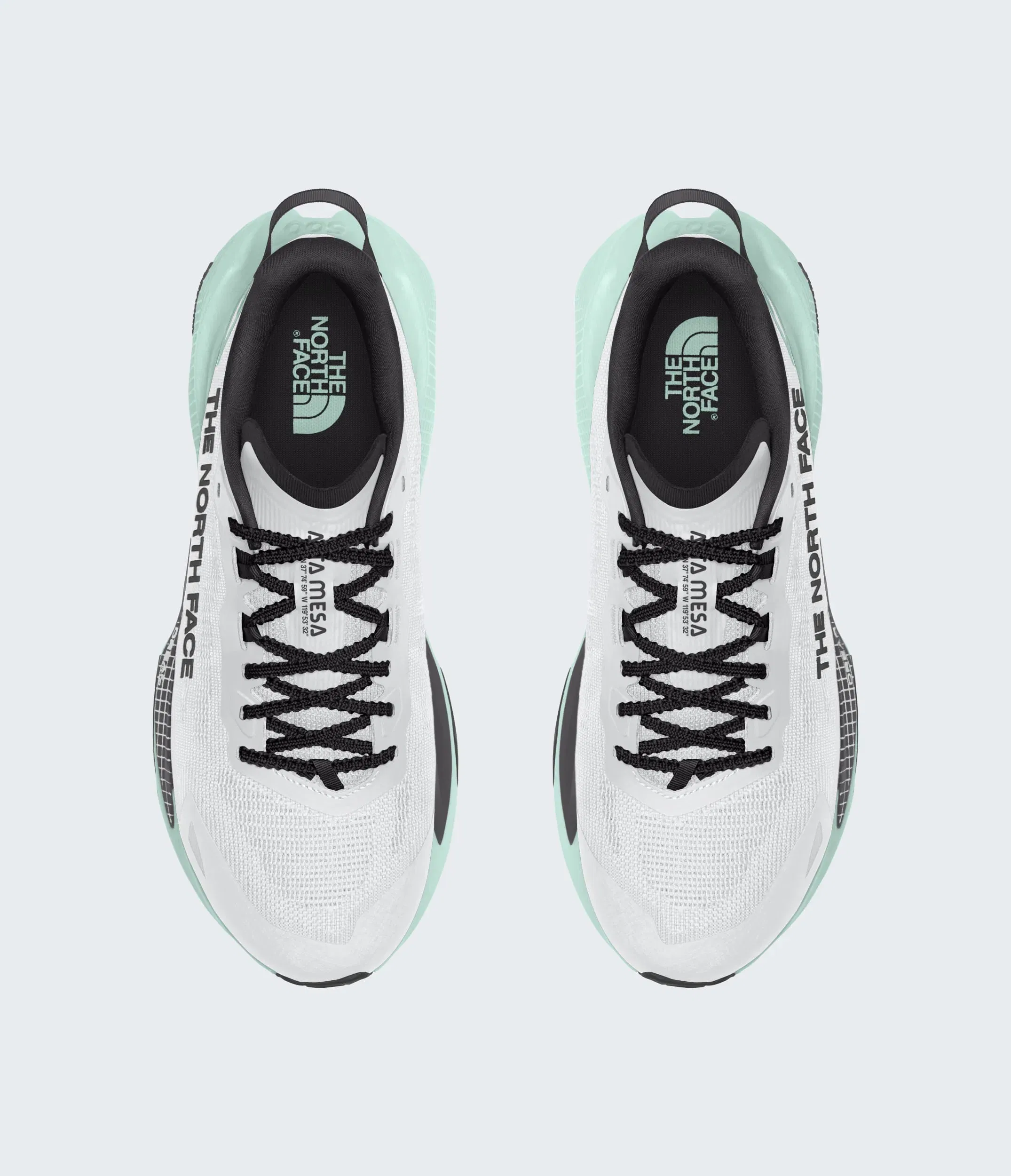 The North Face Womens Altamesa 500 V2 Shoes White Ash-Opal Frost White Ash-Opal Frost