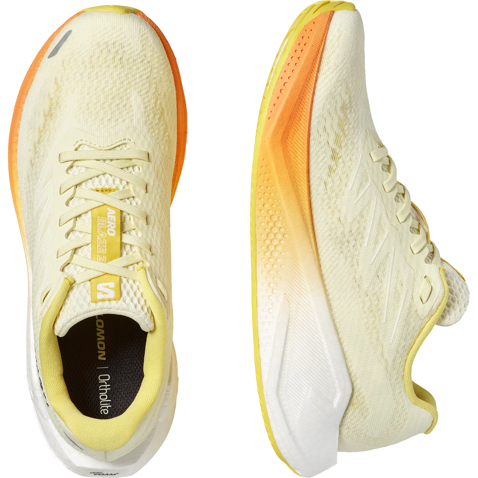 Salomon Aero Blaze 3 Road Running Shoes Womens Transparent Yellow