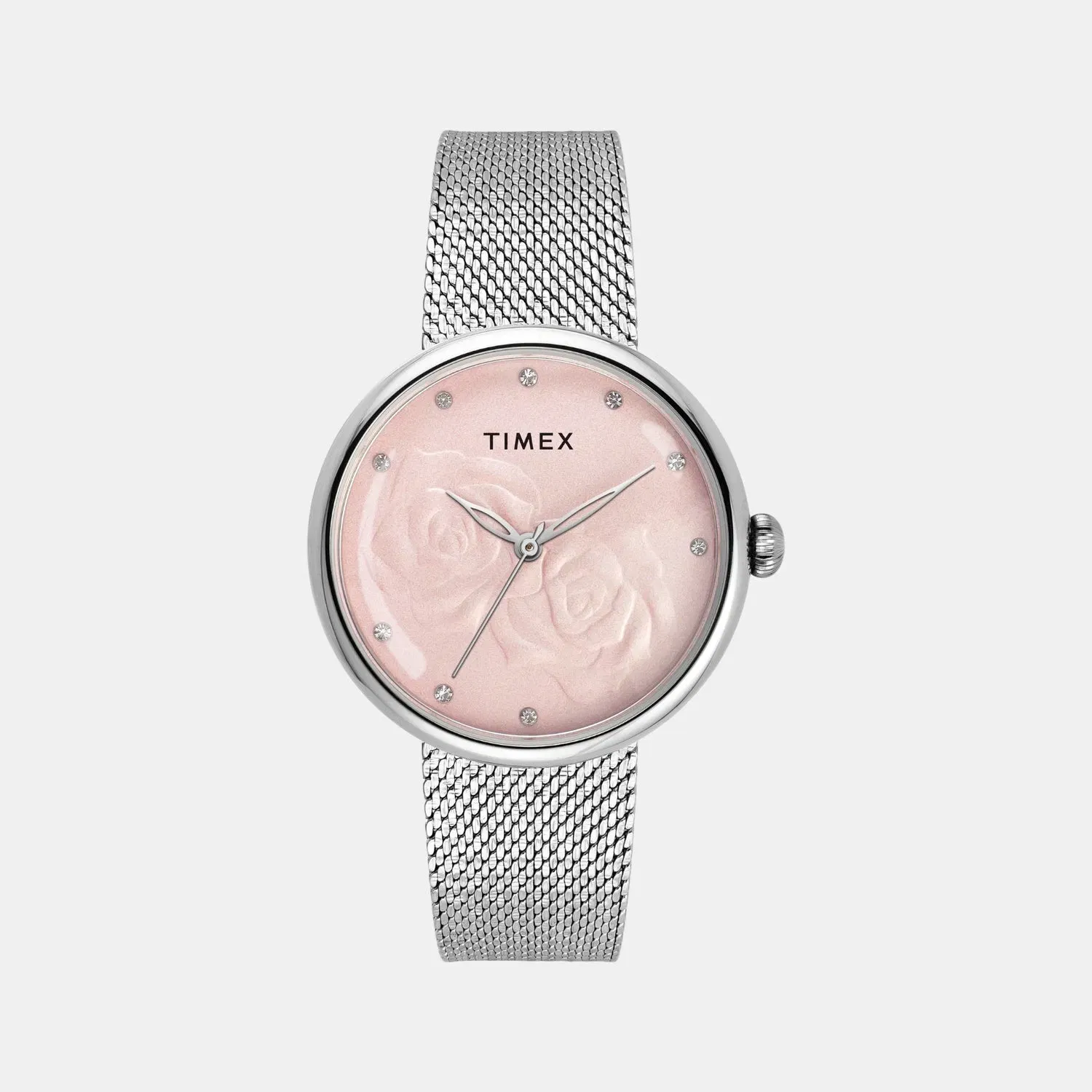 Timex Trendline Women Quartz Dial Analog Stainless Steel Watch Twel19300