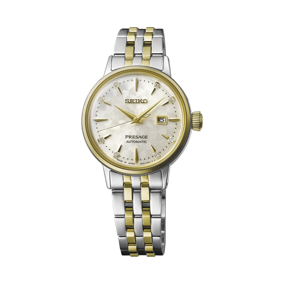 Seiko Presage Ladies Diamond Cocktail Time - White - SRE010J1