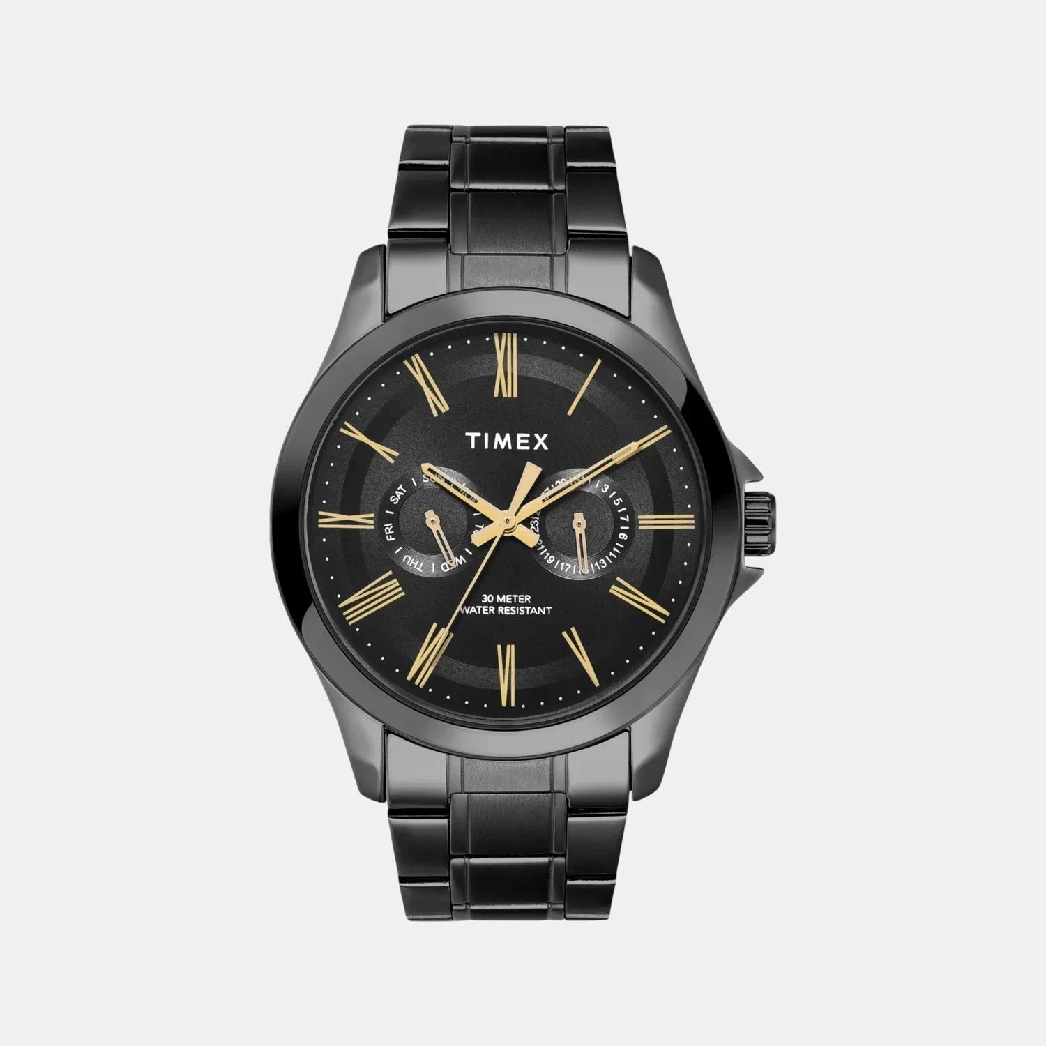 Timex Trendline Men Quartz Dial Analog Stainless Steel Watch Tw000X135