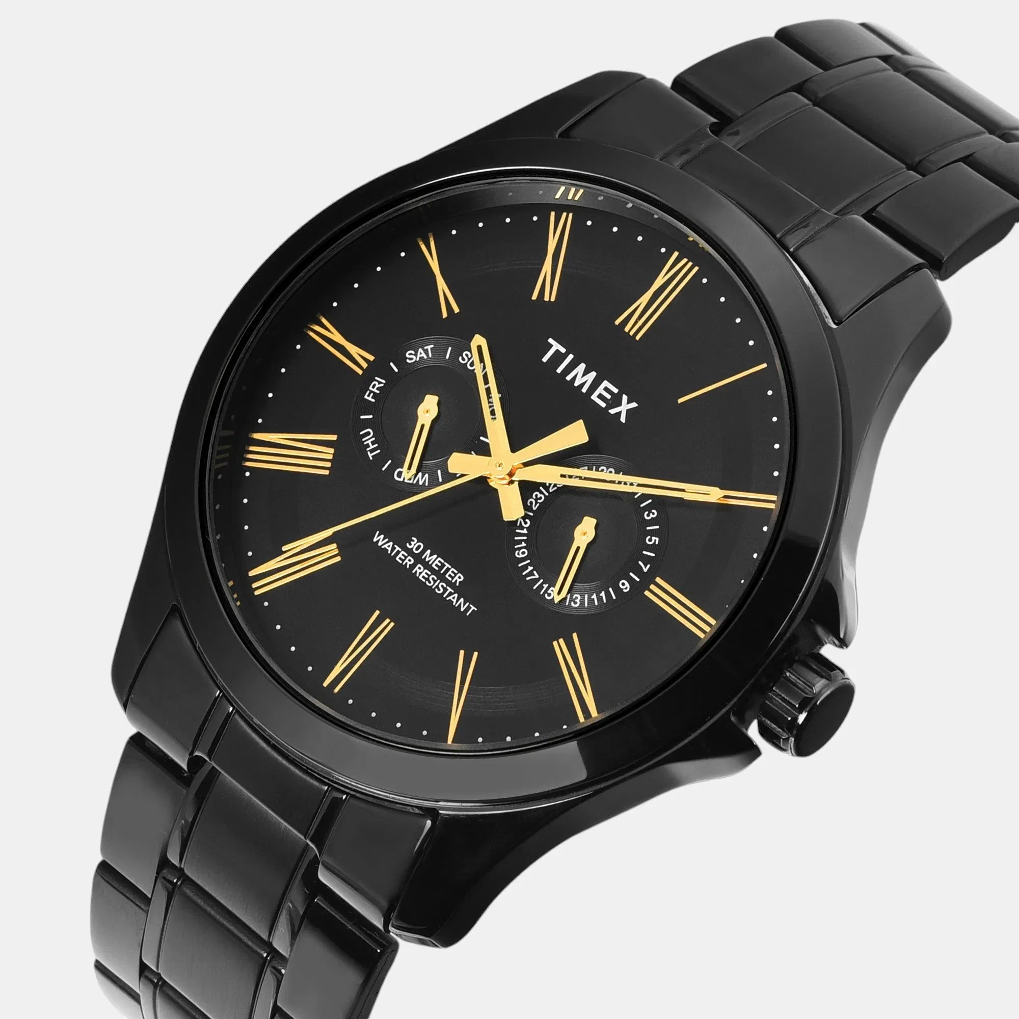 Timex Trendline Men Quartz Dial Analog Stainless Steel Watch Tw000X135