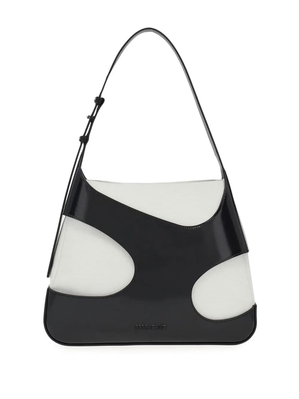 cut out-detail shoulder bag