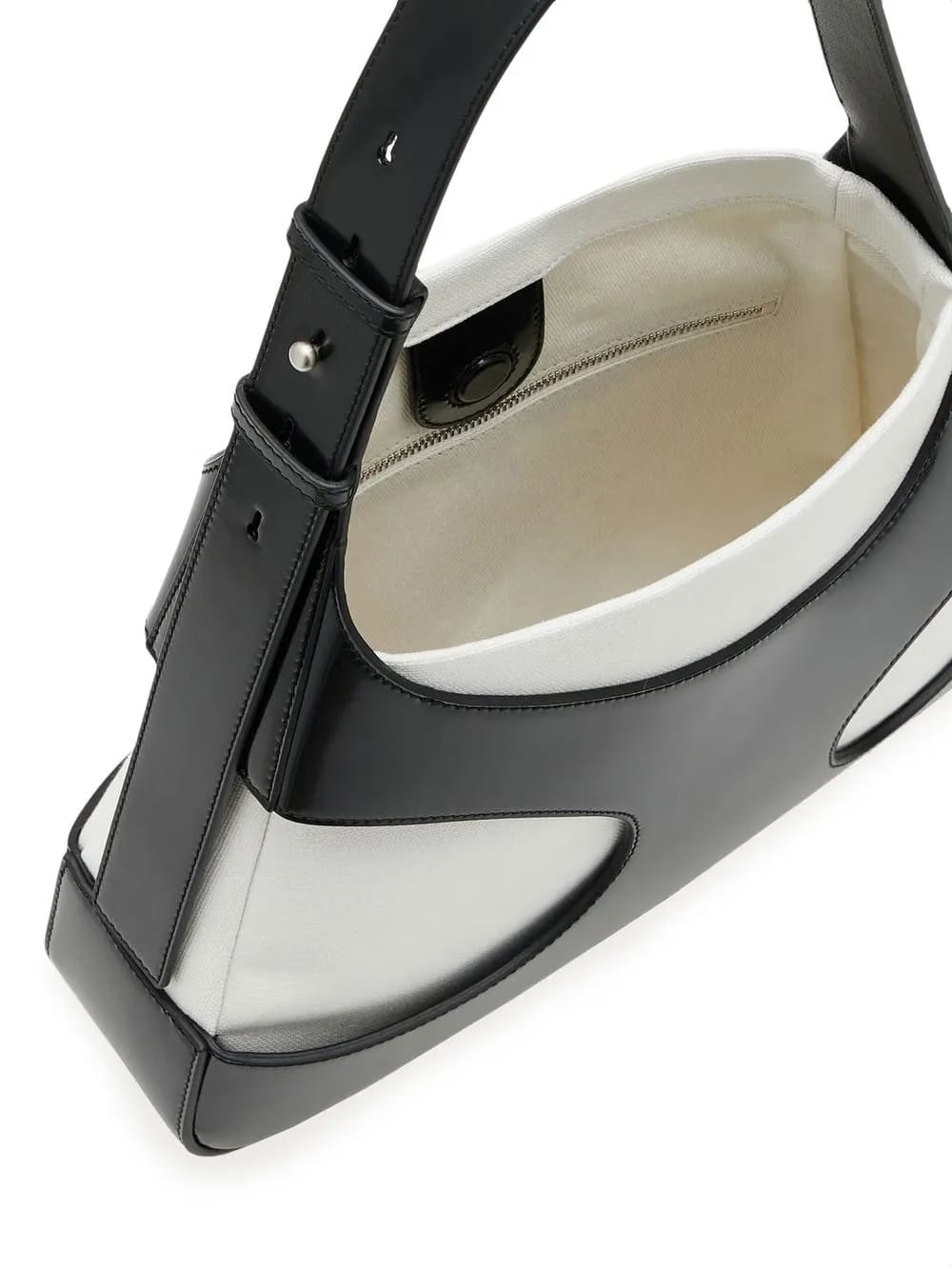 cut out-detail shoulder bag