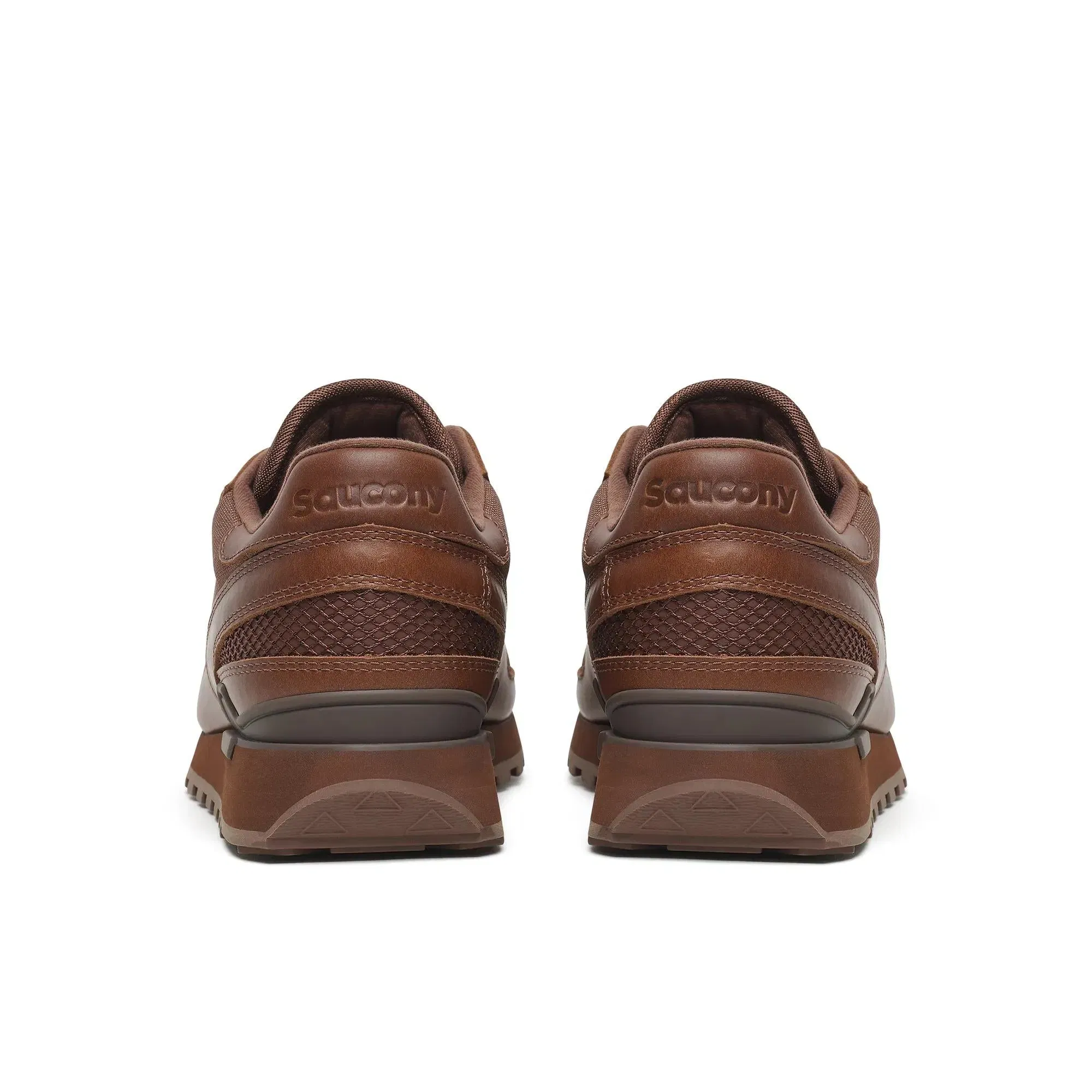 Saucony Engineered Garments X Saucony Shadow Original Velcro Brown