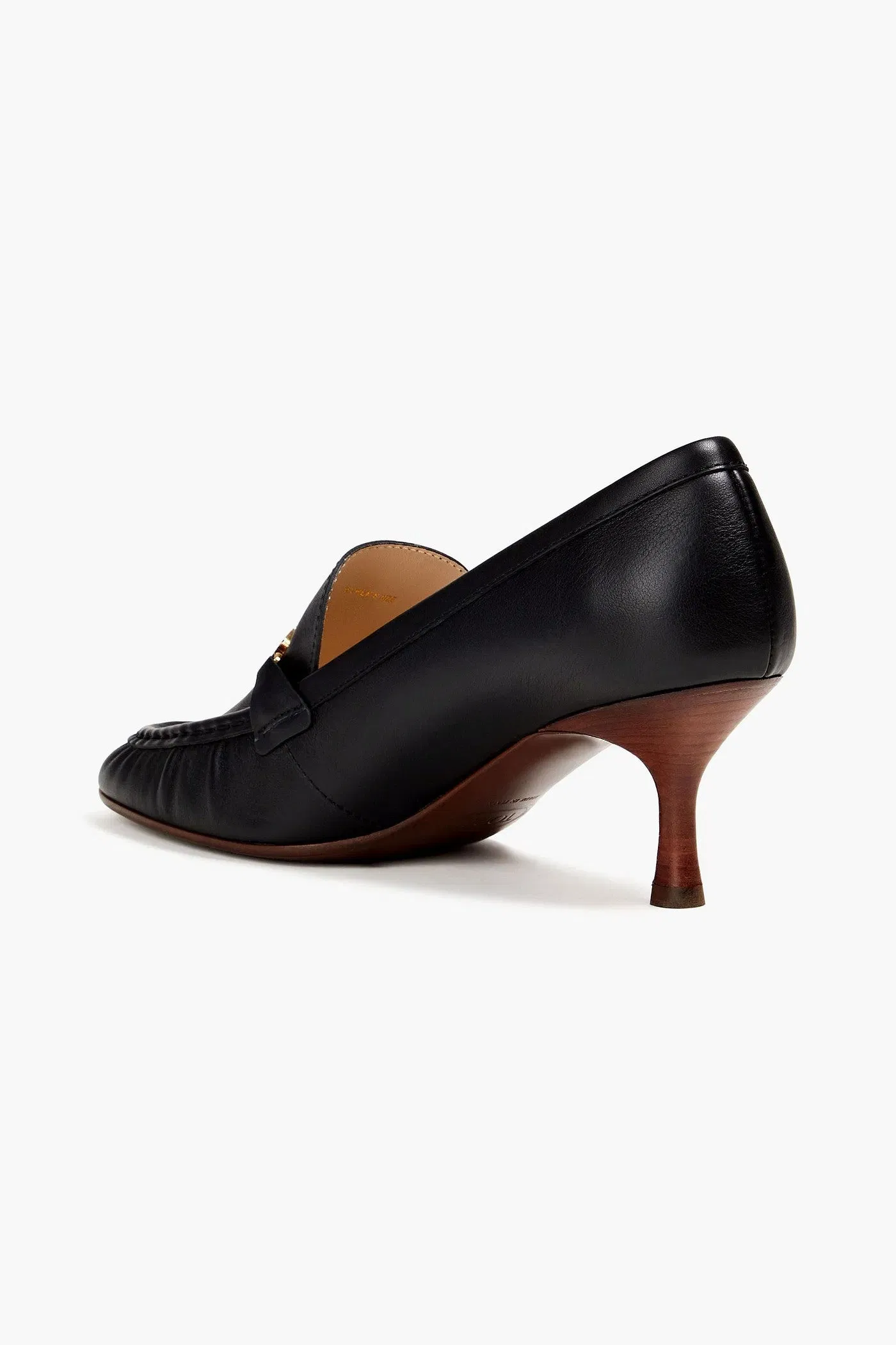 Tod's Embellished Leather Pumps Black Women's