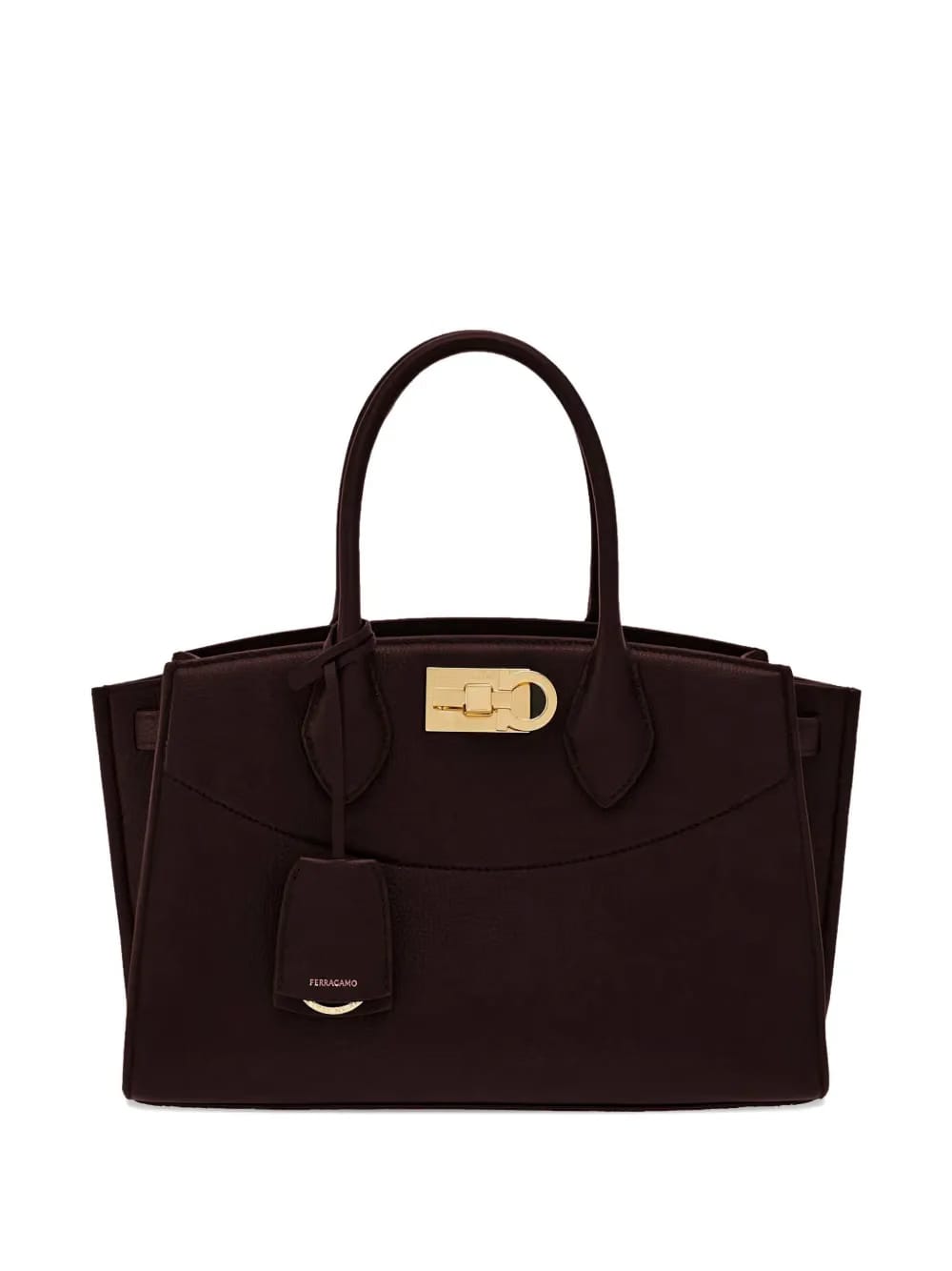 Gancini-buckle tote bag