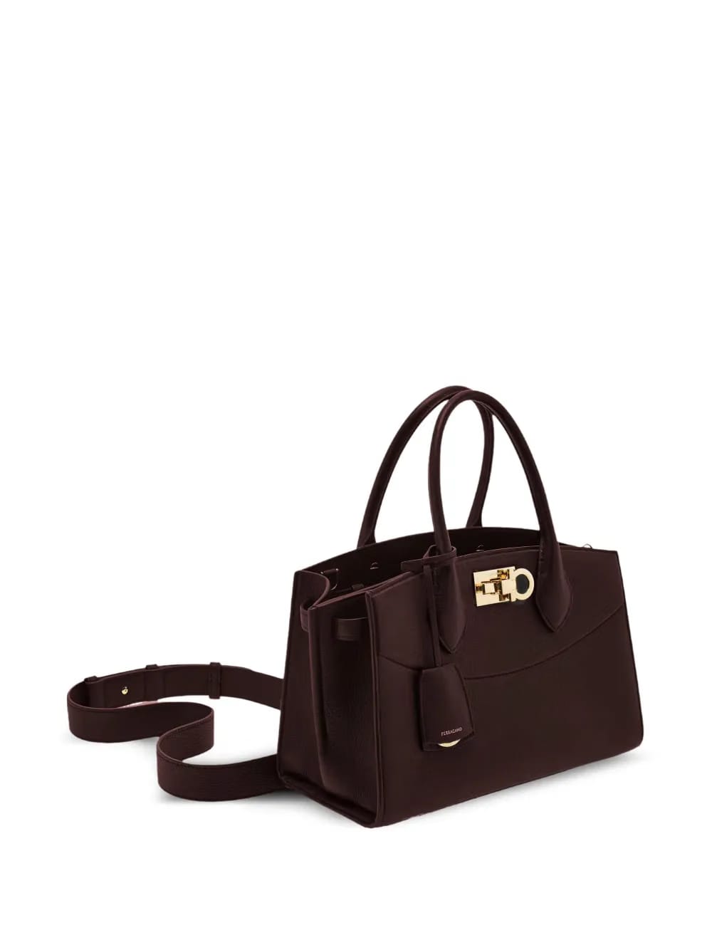 Gancini-buckle tote bag