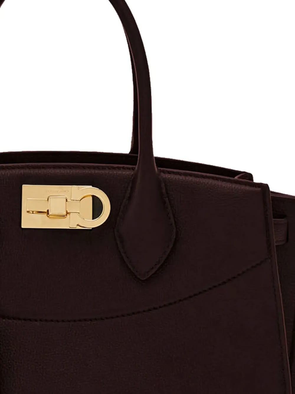 Gancini-buckle tote bag