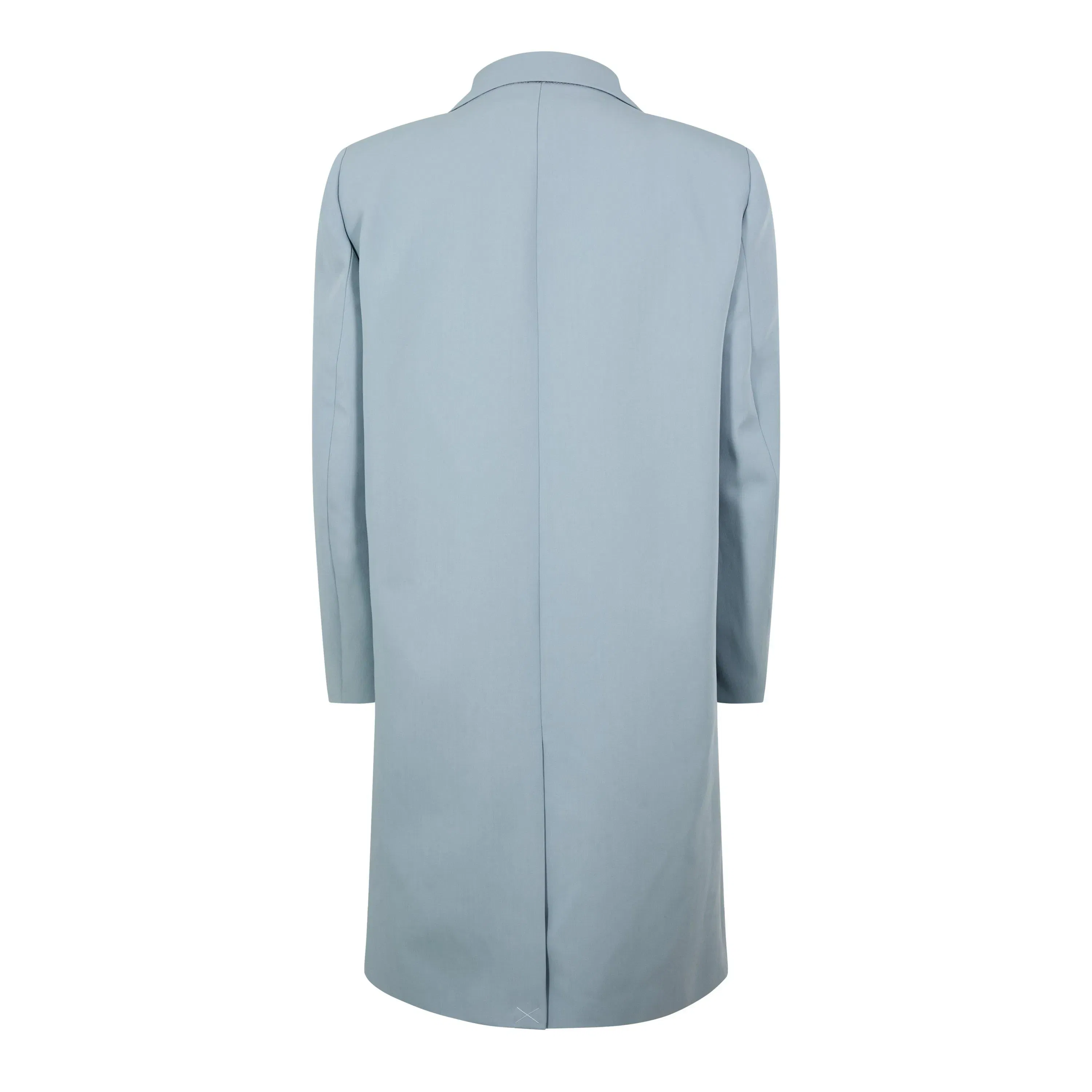 Off-White Embroidered Double Skate Zip Long Sleeve Overcoat