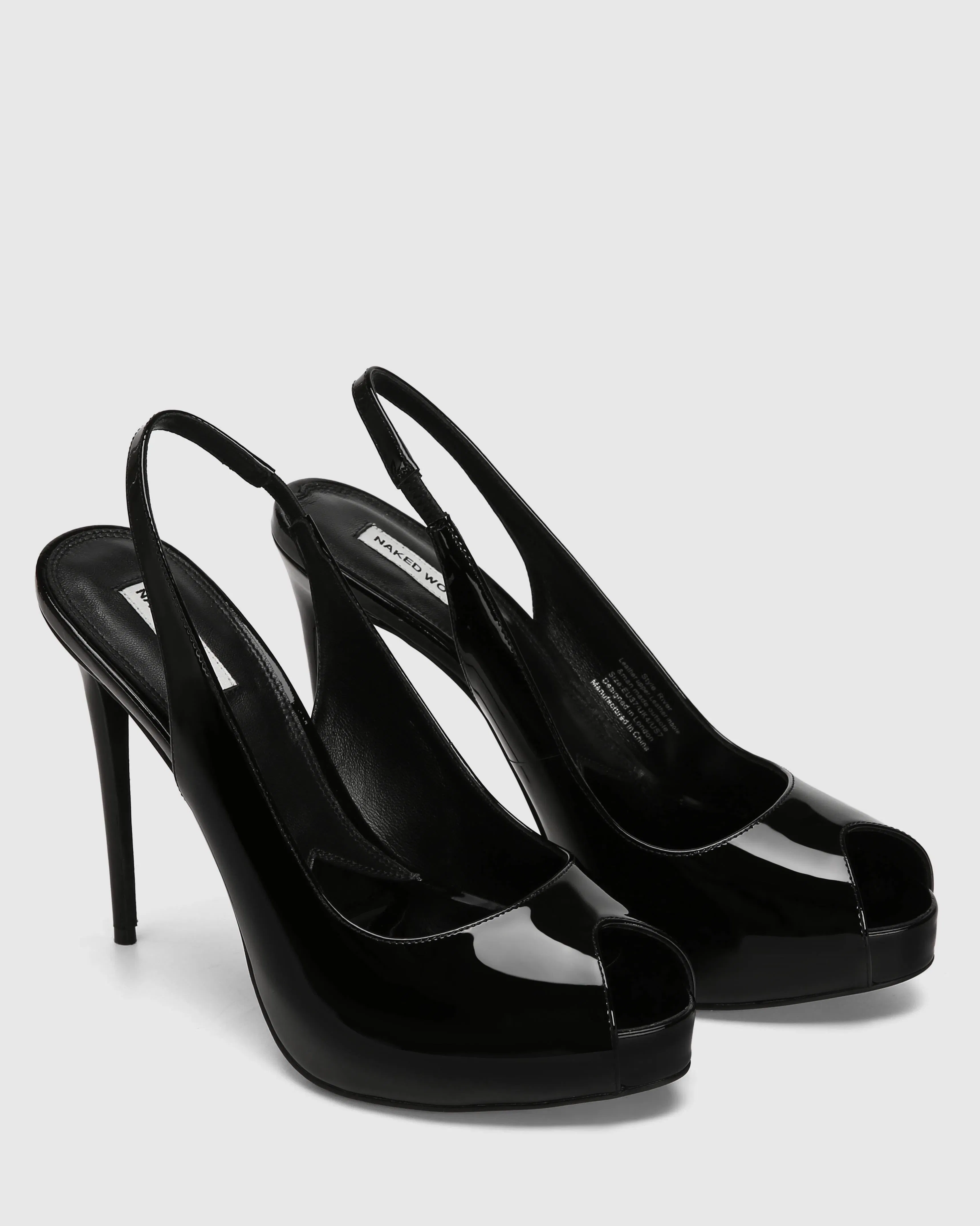 River Black Patent