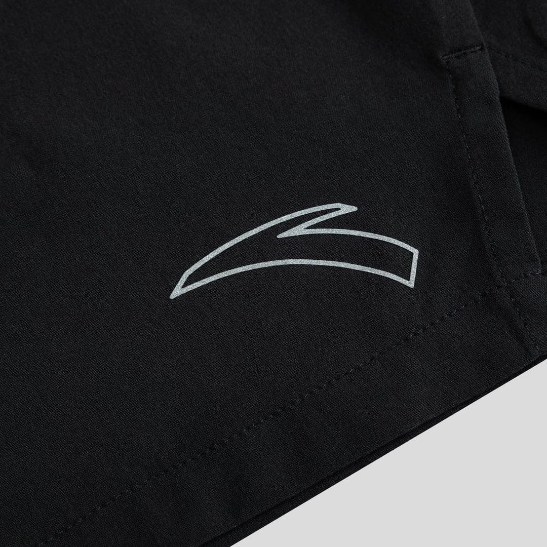 Men's ANTA Run Woven Shorts - Black