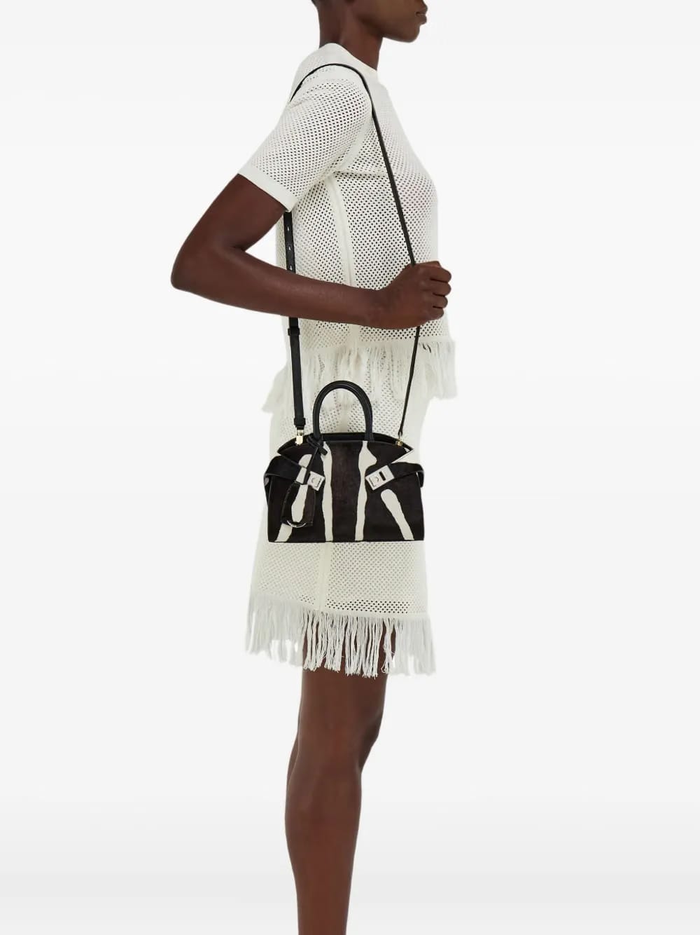 Hug two-toned mini bag